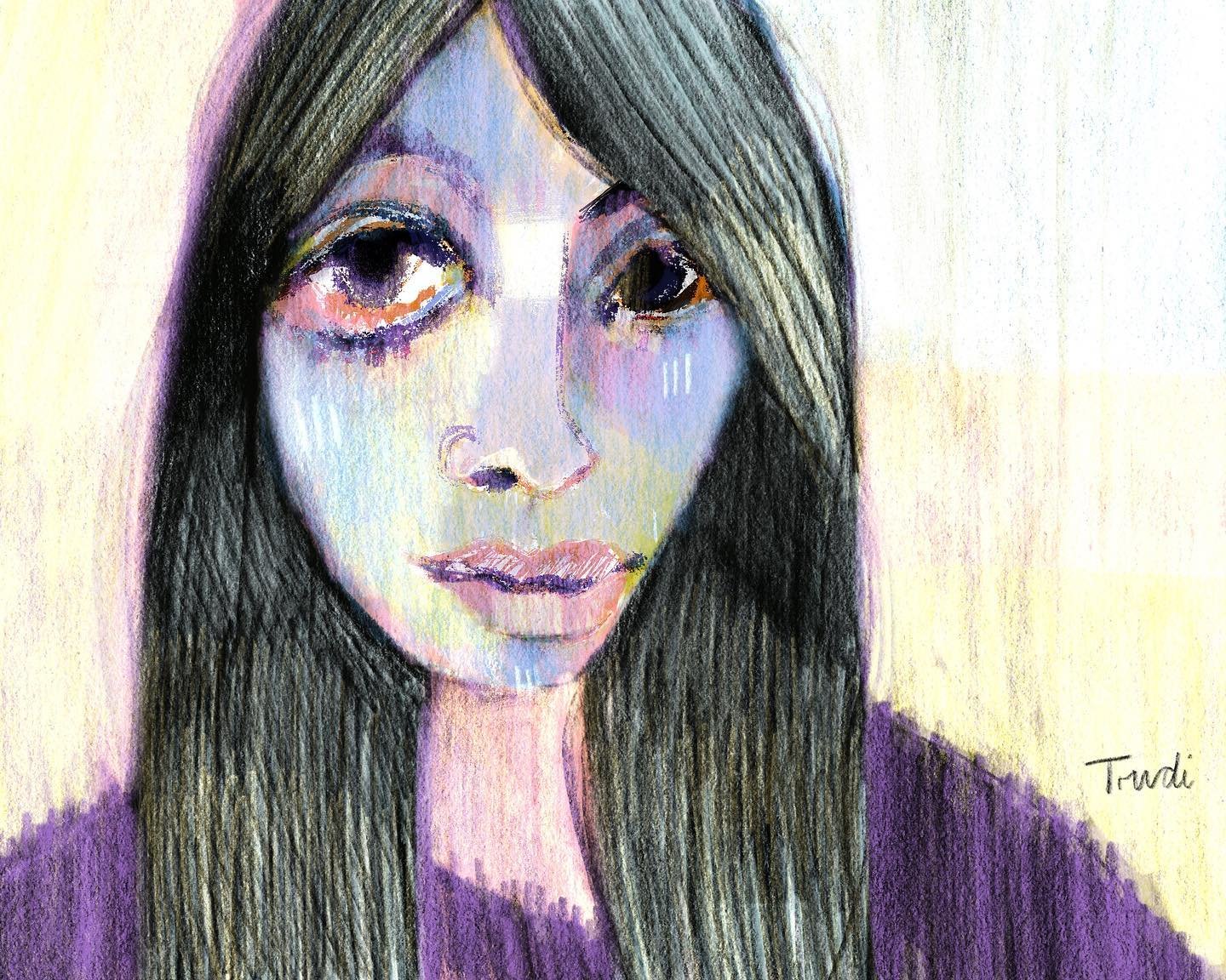 I&rsquo;ve been so ill, coughing and coughing and sleeping and watching TV and generally moping about feeling weary. I am tired of it now, so I drew a picture to describe the soul aching pain of having to make myself swallow antibiotics. Not sure I h