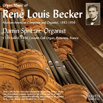 Organ Music of René Louis Becker