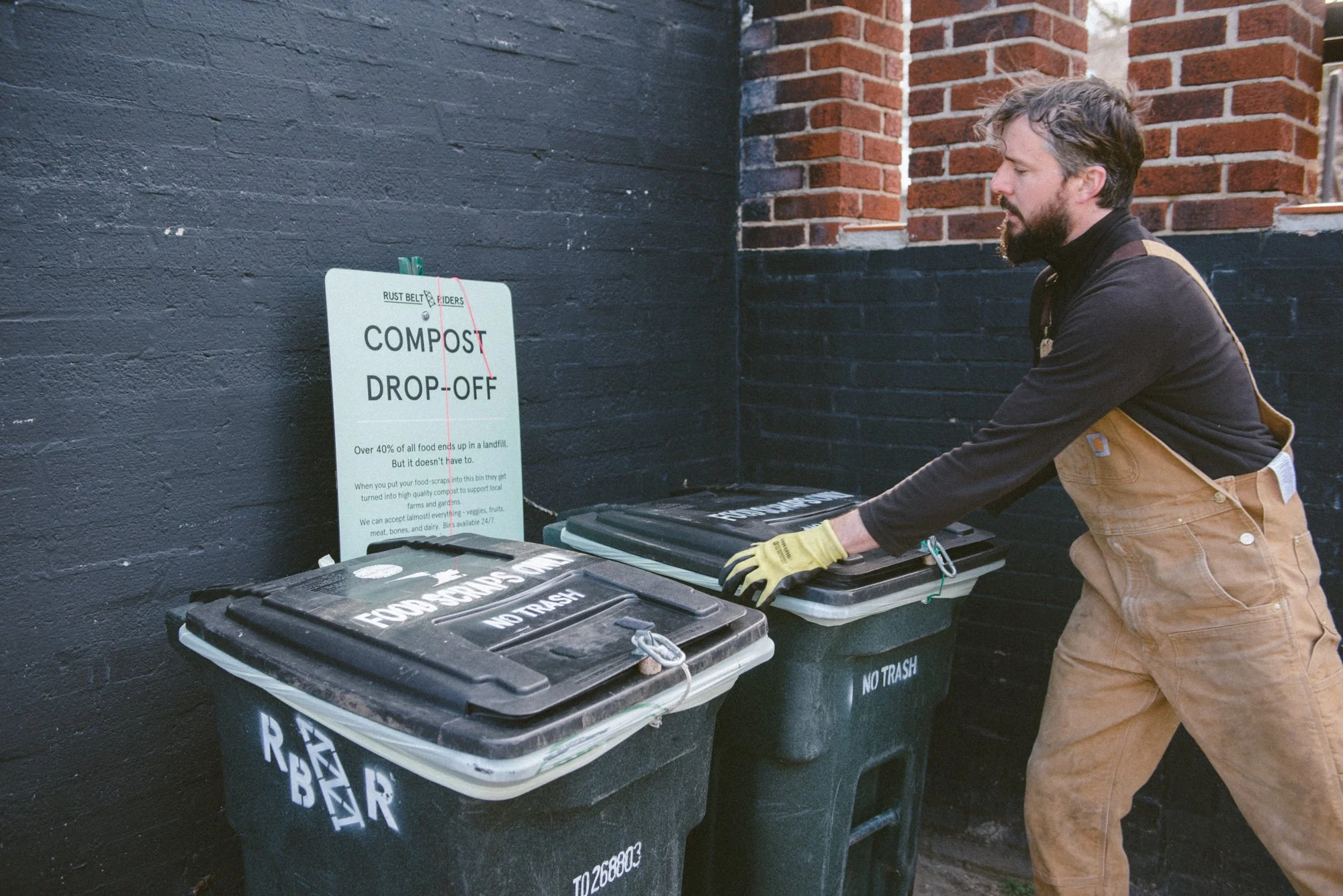 Compost Drop Off — Rust Belt Riders: Feed People, Not Landfills
