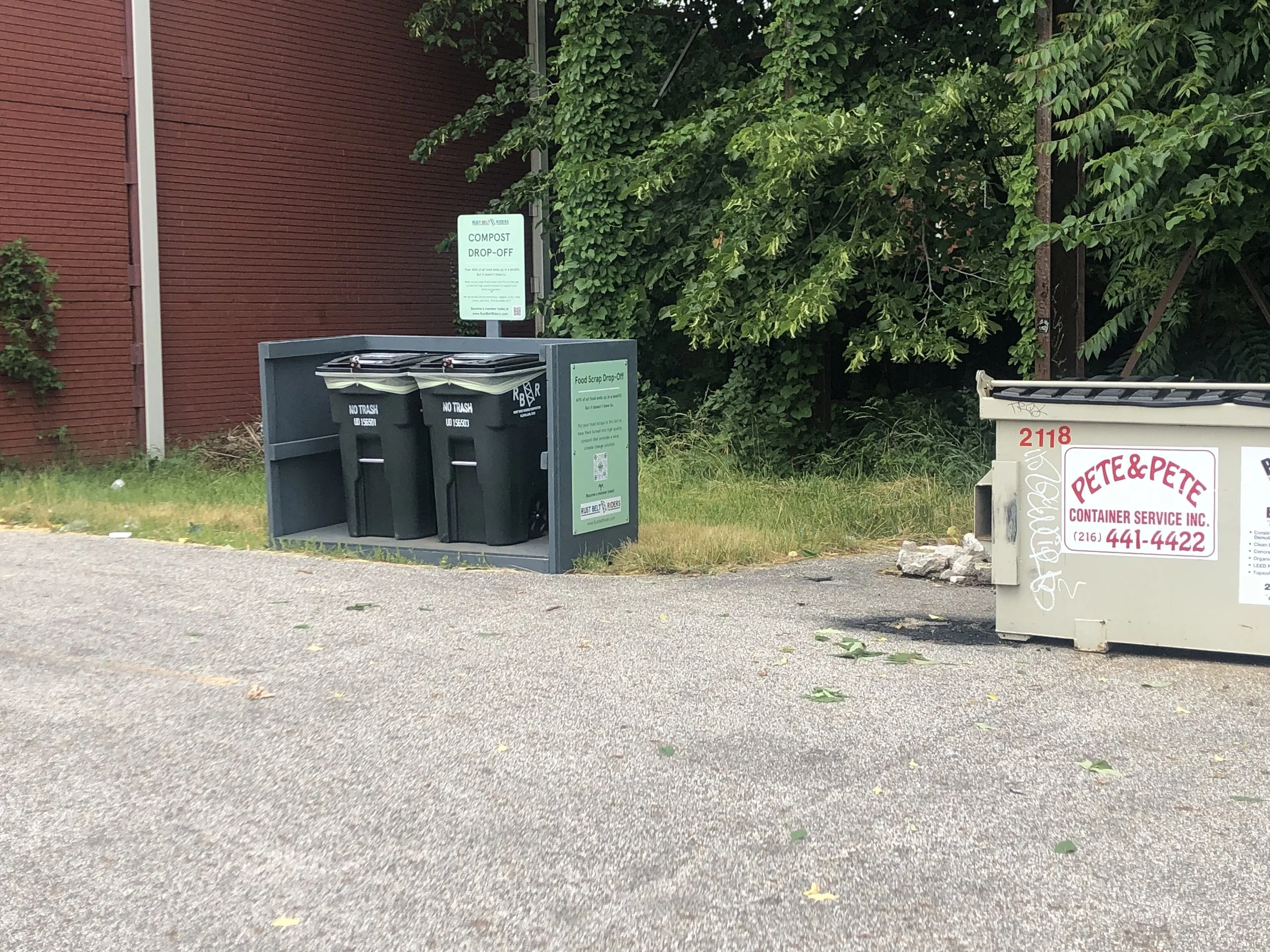 Drop Off Location Details — Rust Belt Riders: Feed People, Not Landfills