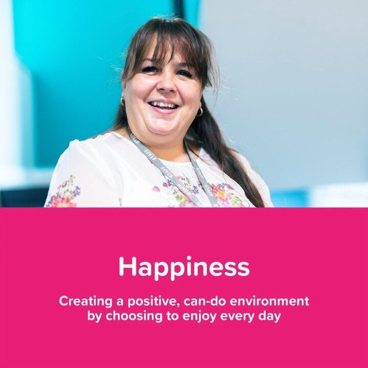 Today is International Day of Happiness - Happiness is one of our values! Happiness for us is creating a positive, can-do environment by choosing to enjoy every day.