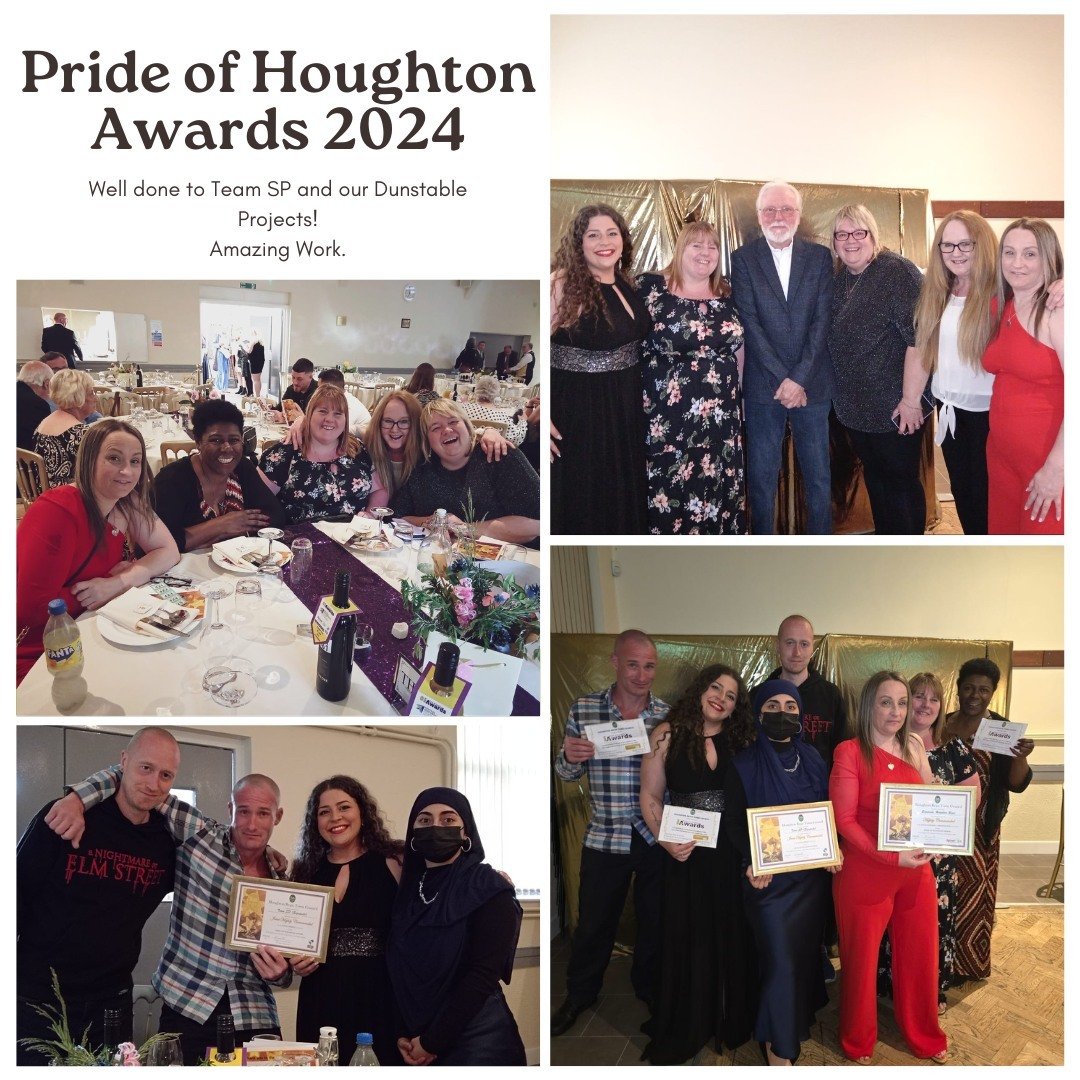 Everyone at Signposts couldn't be any prouder of these people! Doing amazing work and always representing signposts values in all they do. Well done to Team SP and the Staff and Clients in our Dunstable Projects.