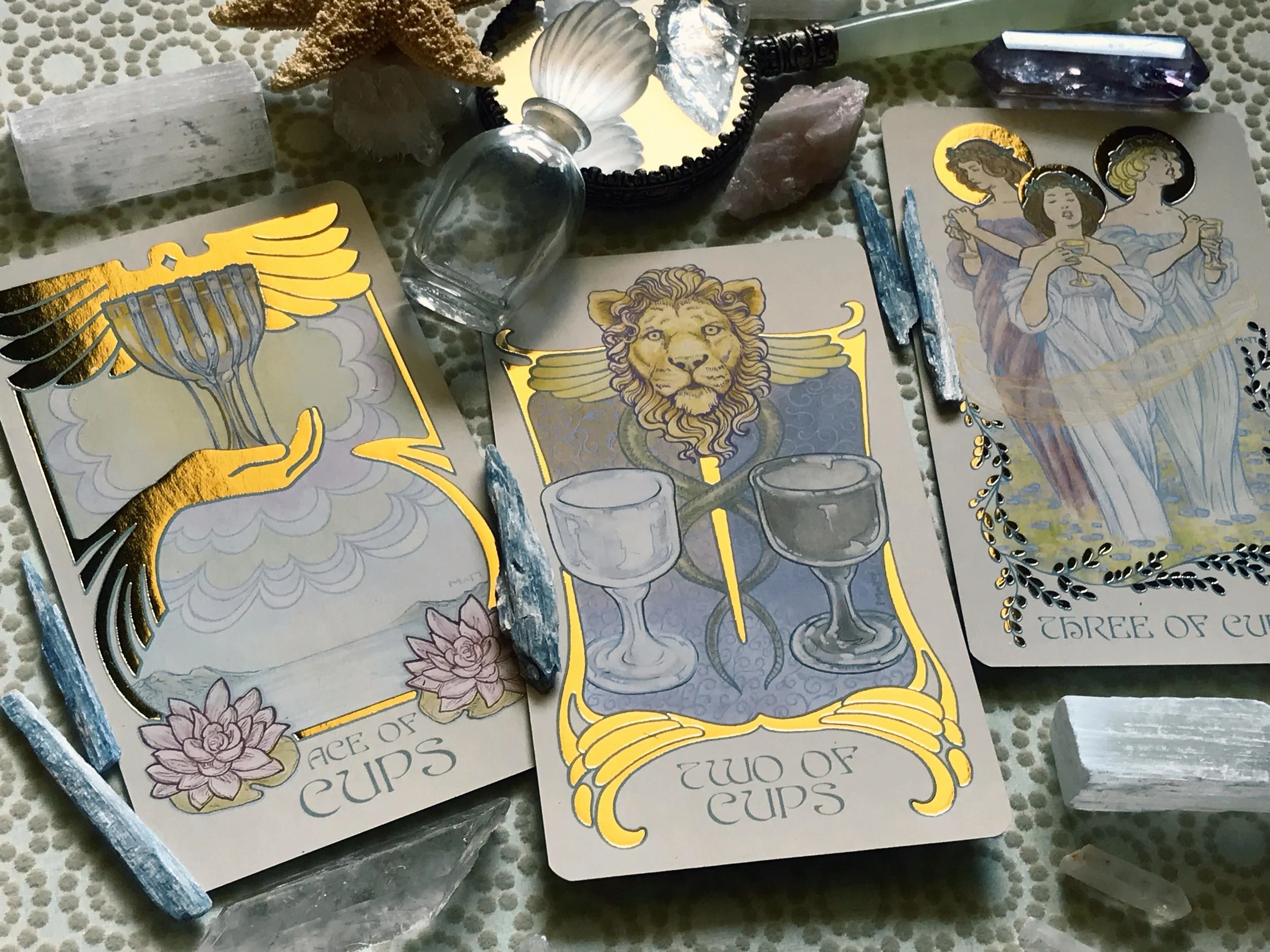 Journey Through the Suit of Cups — Vervain and The Roses