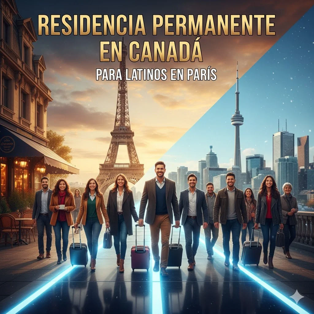 De París a Canadá: Logra la Residencia Permanente en Canada