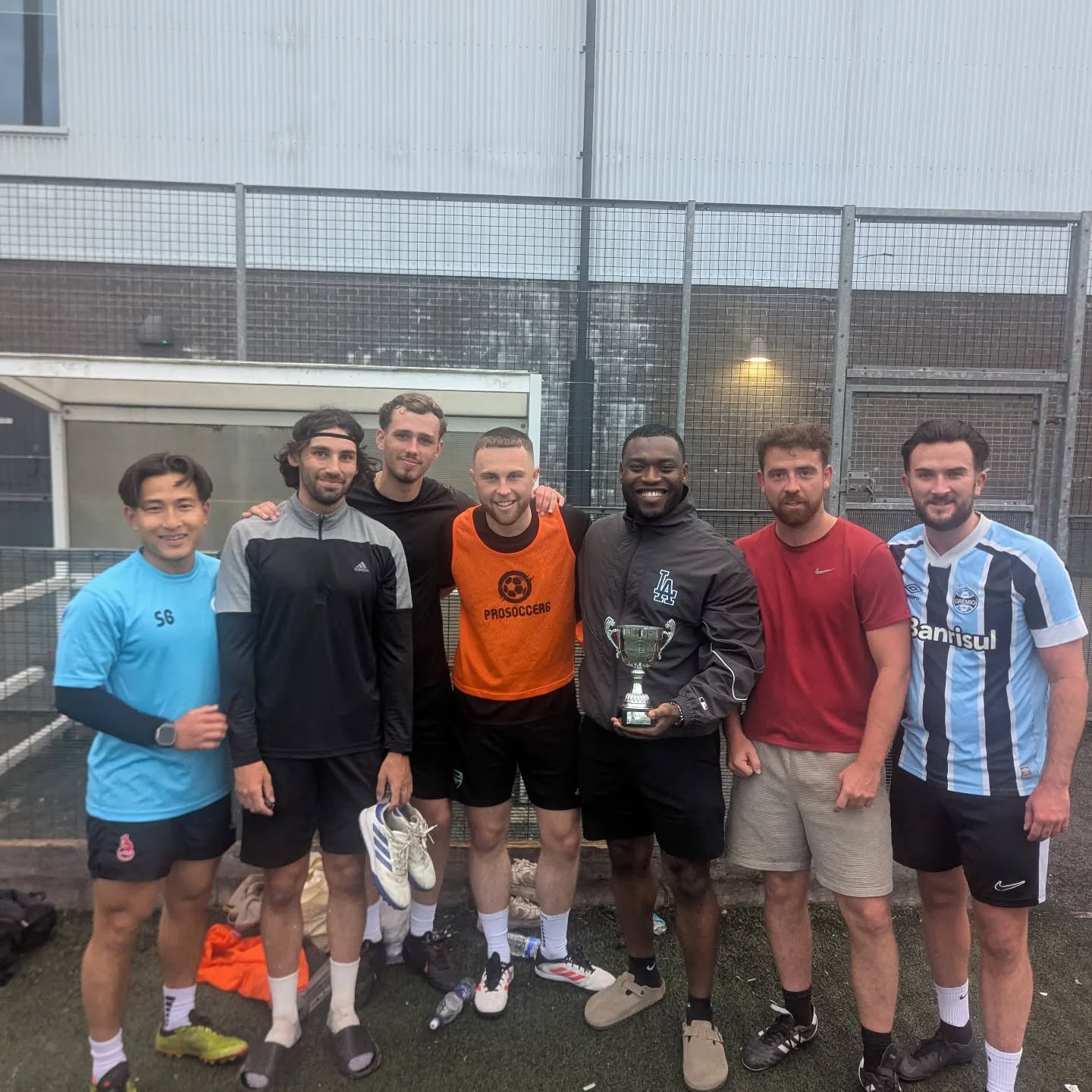 Congratulations to our Thursday Div 1 Champions ABCDE FC who just won back to back titles after winning Div 2 the previous season ⚽🏆🥅