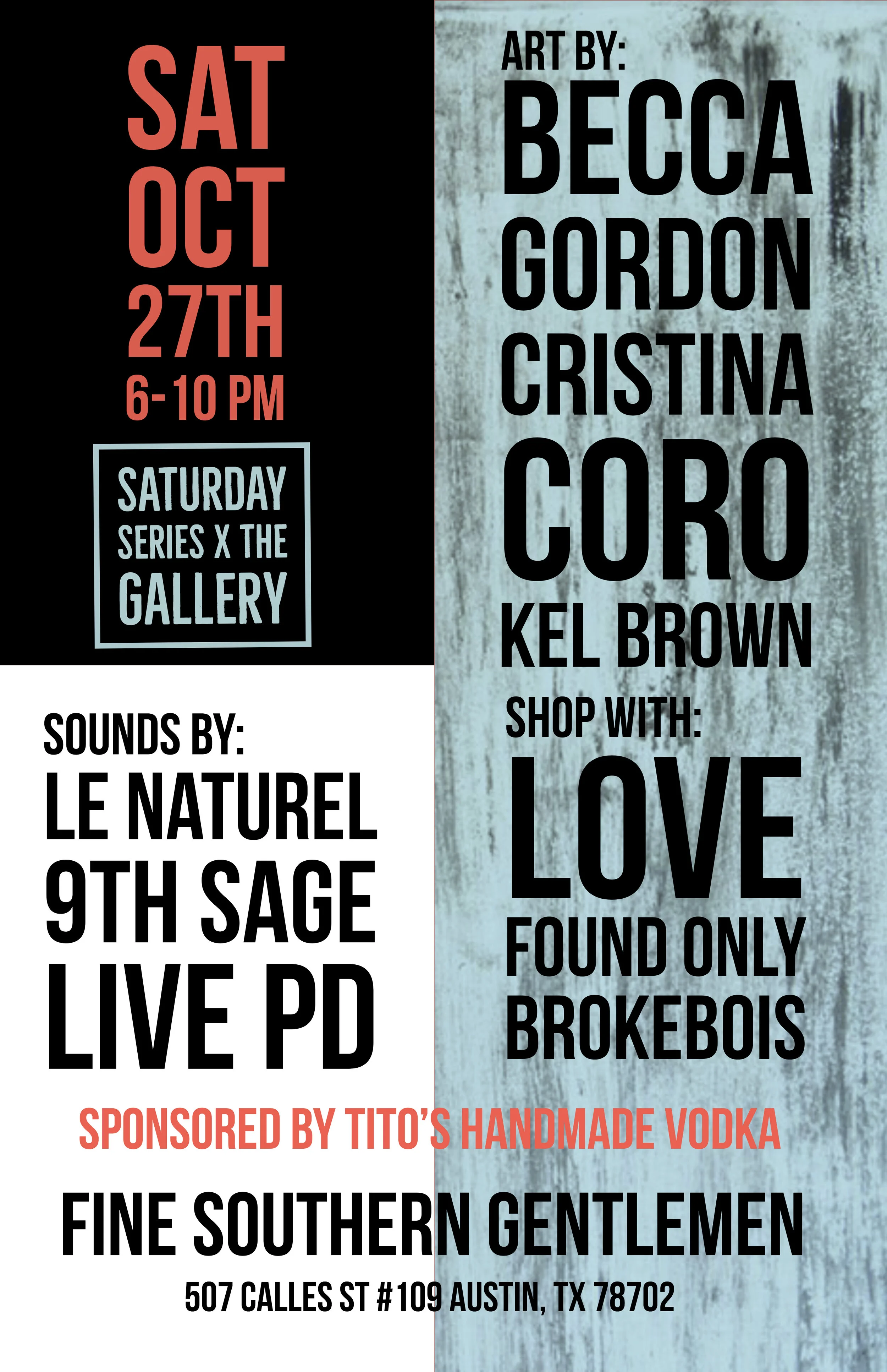 Saturday Series x The Gallery Group Show
