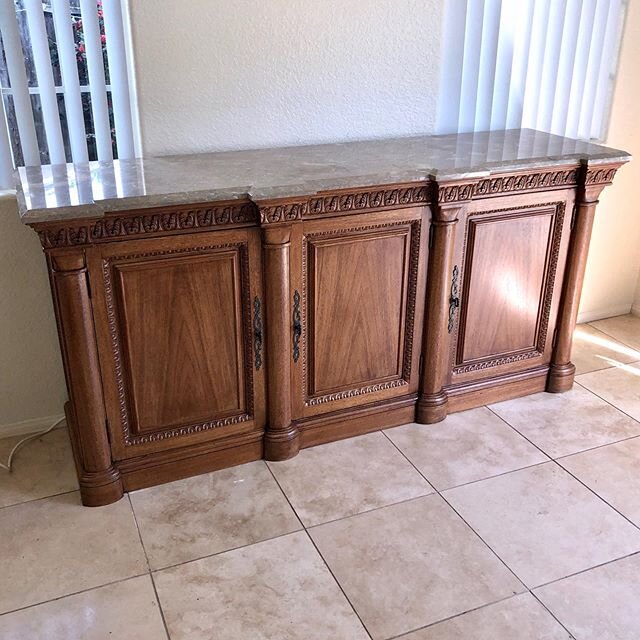 This buffet had been badly burnt in a house fire. We were able to restore it back to its former beauty.
#encinitasworkshop
