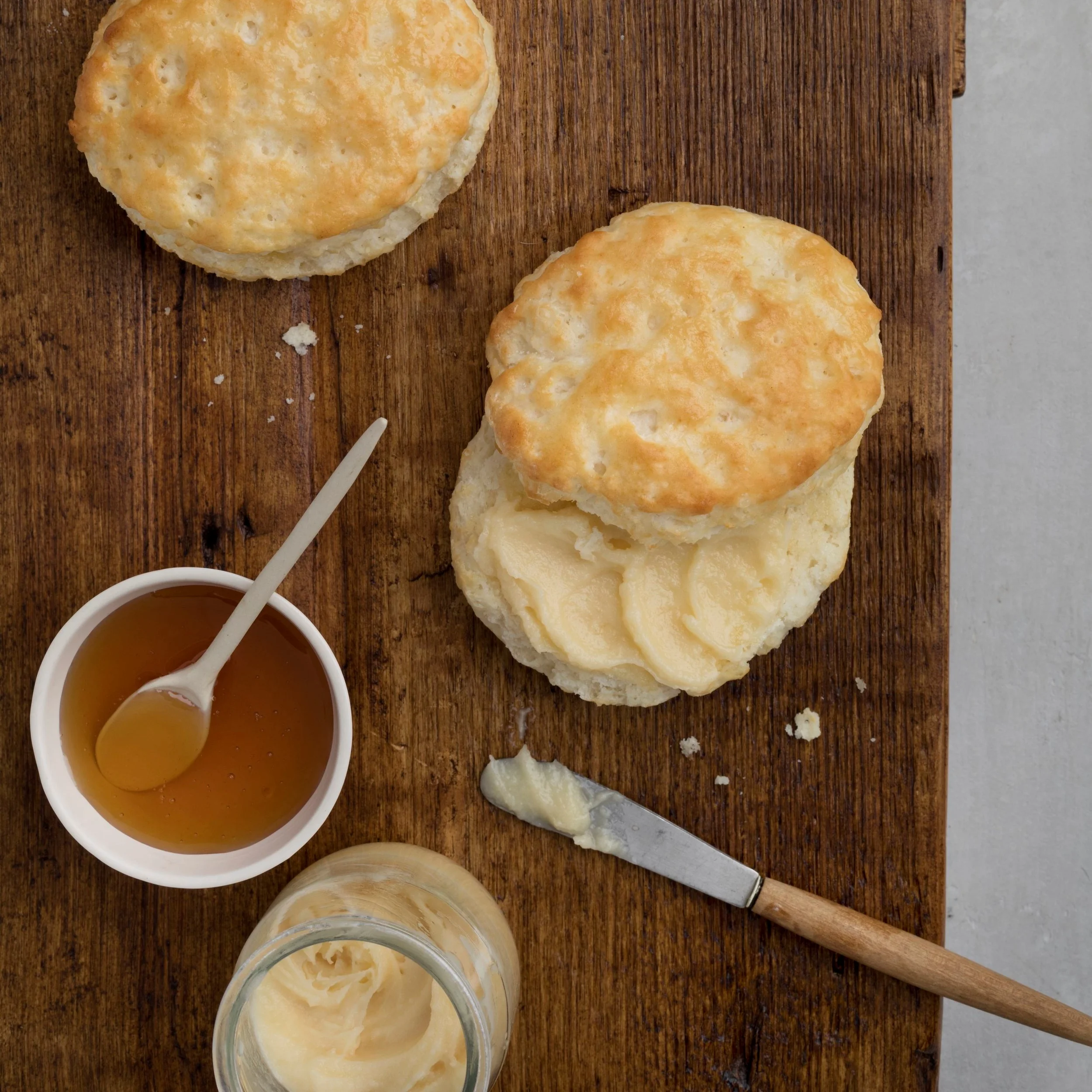 Did you know we hand-make our biscuits from scratch every day?