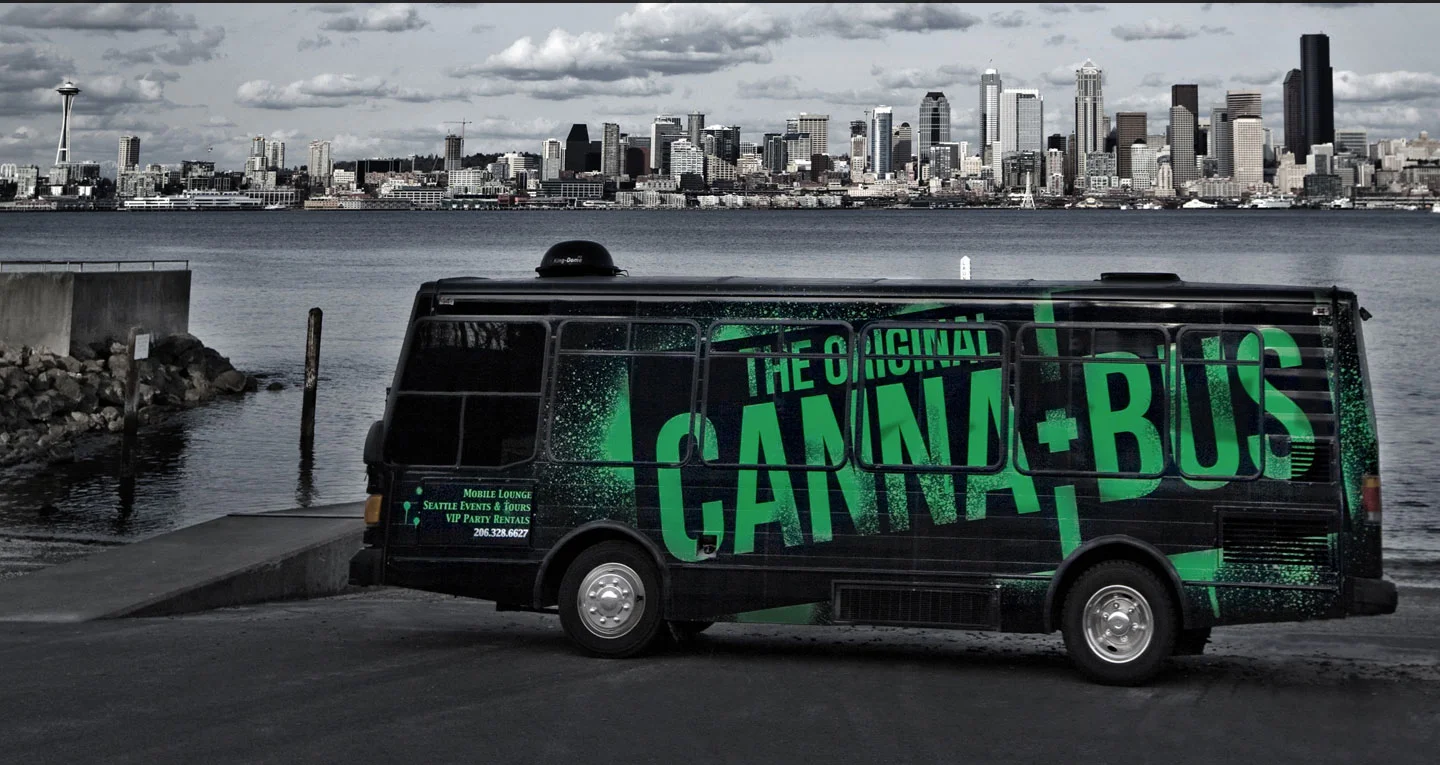 Please note: while the above is a picture of a cannabus, it is not the actual cannabus whence the smoke session occurred. 