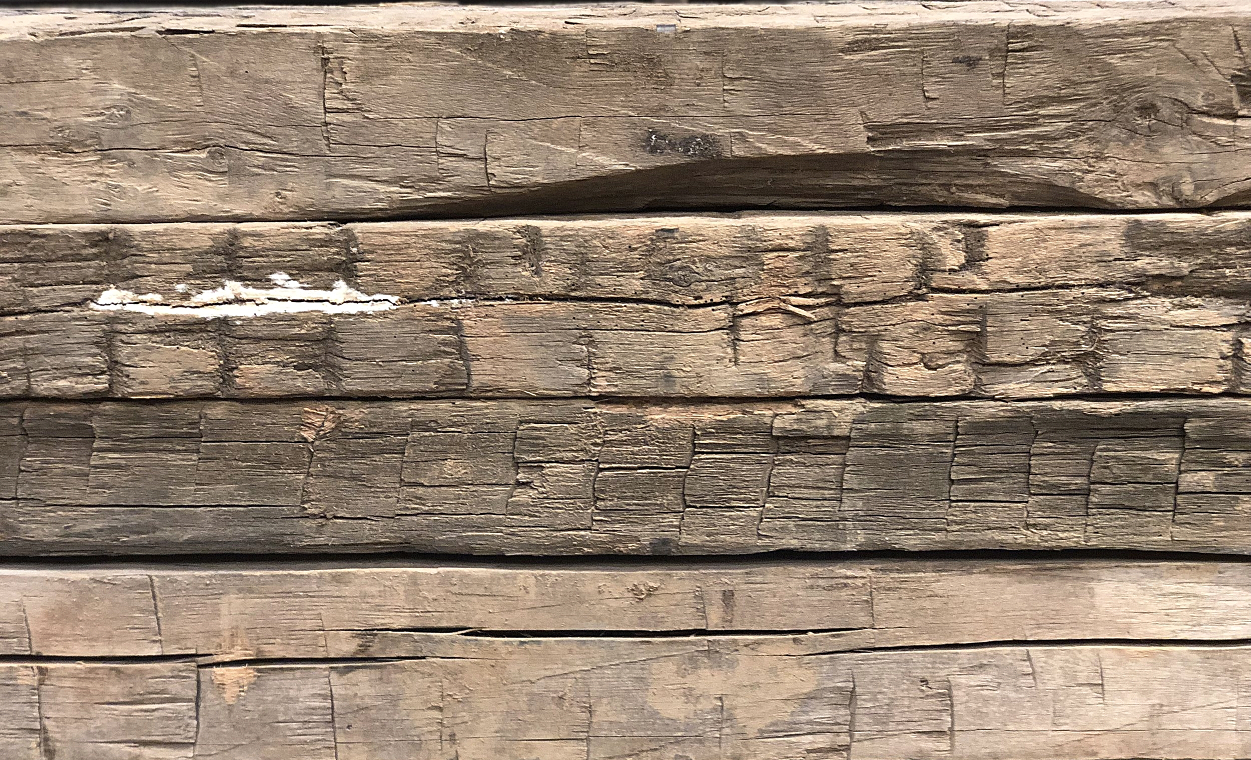 Reclaimed Hand Hewn