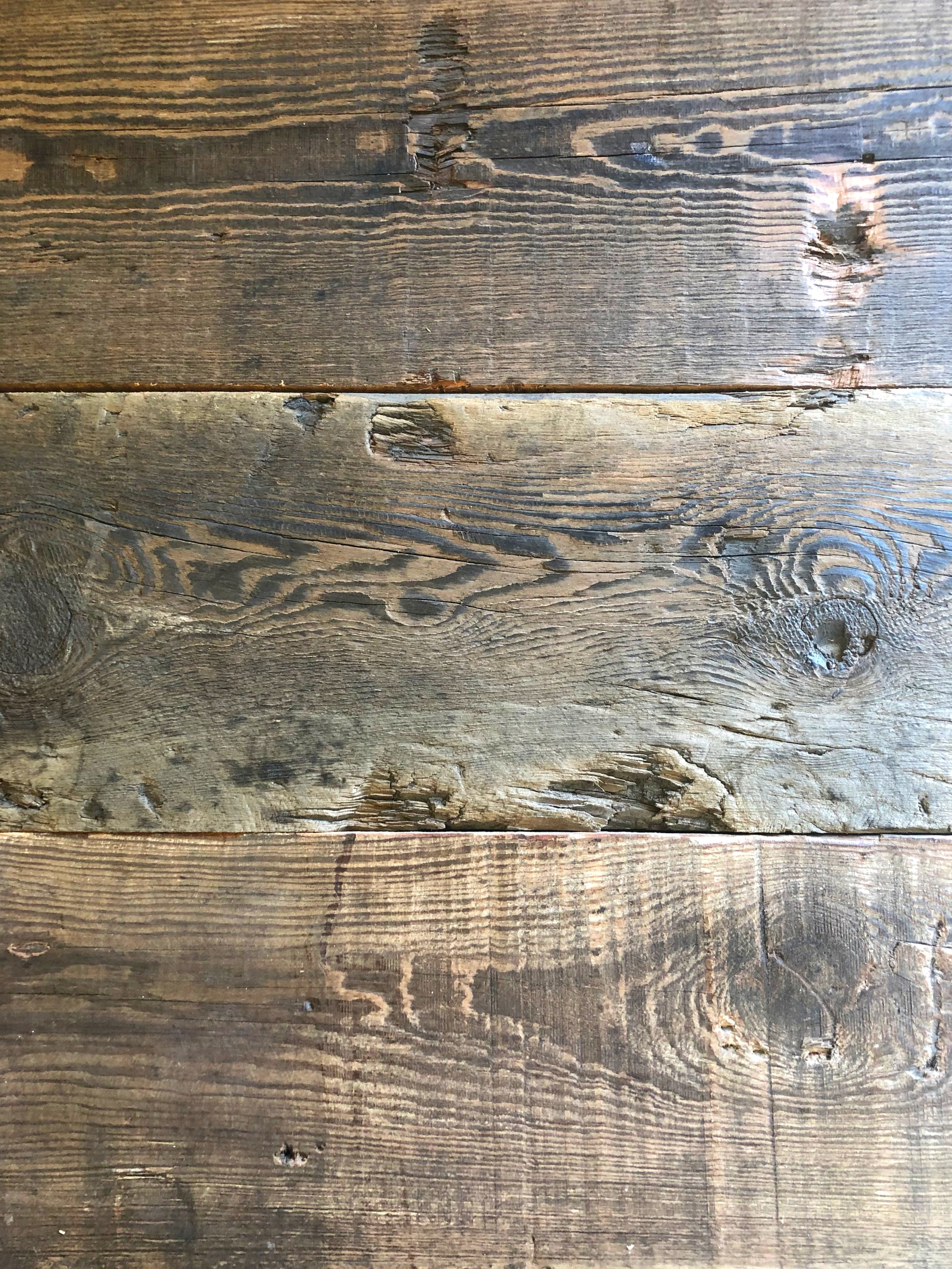 Antique Heart Pine Beam Faces