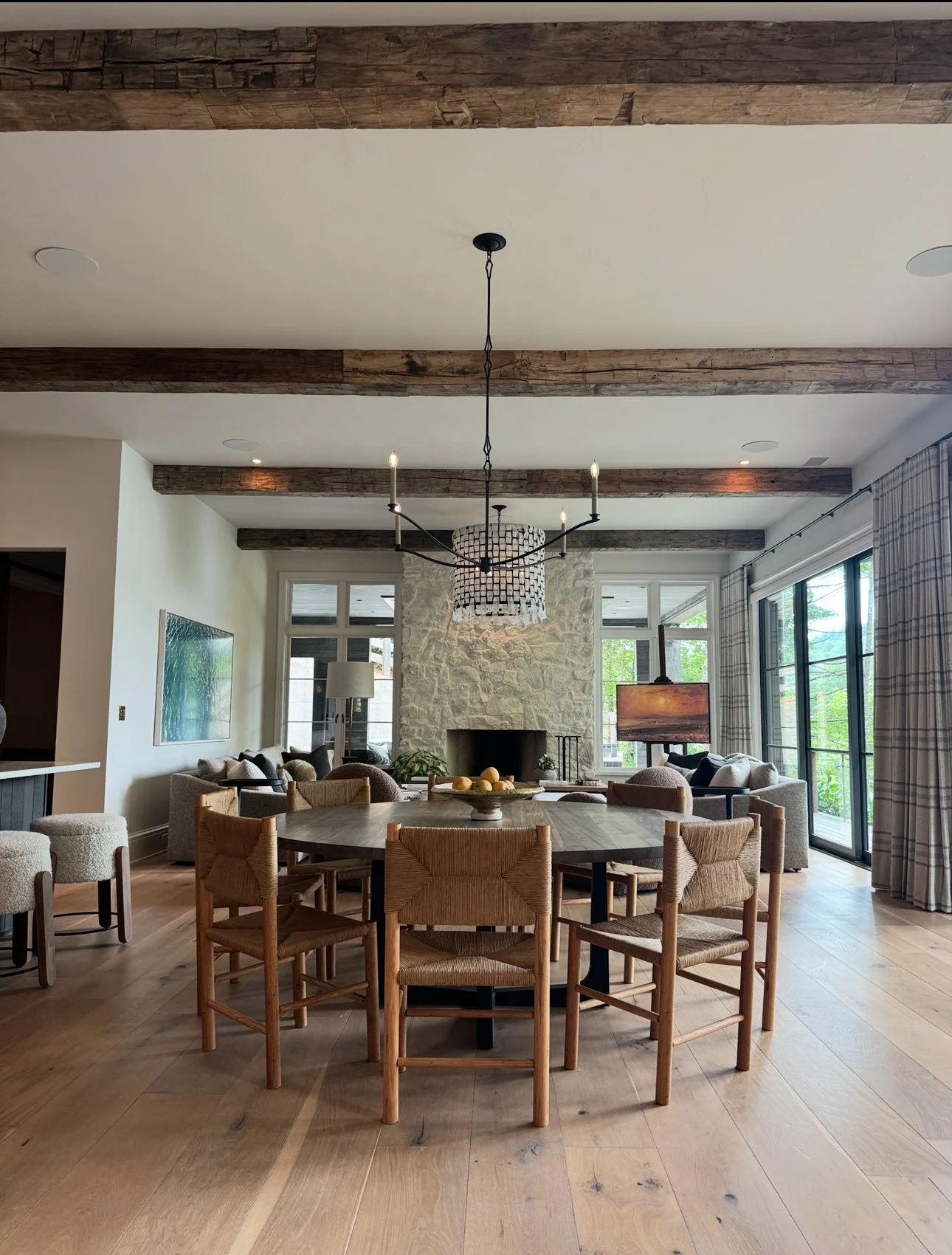 Antique Oak Box Beams