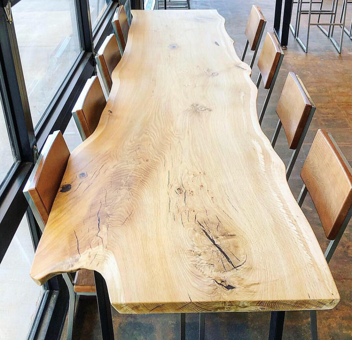 Live Edge Slab Table