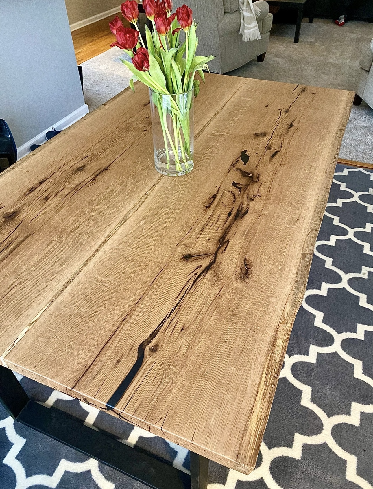 Live Edge Slab Table