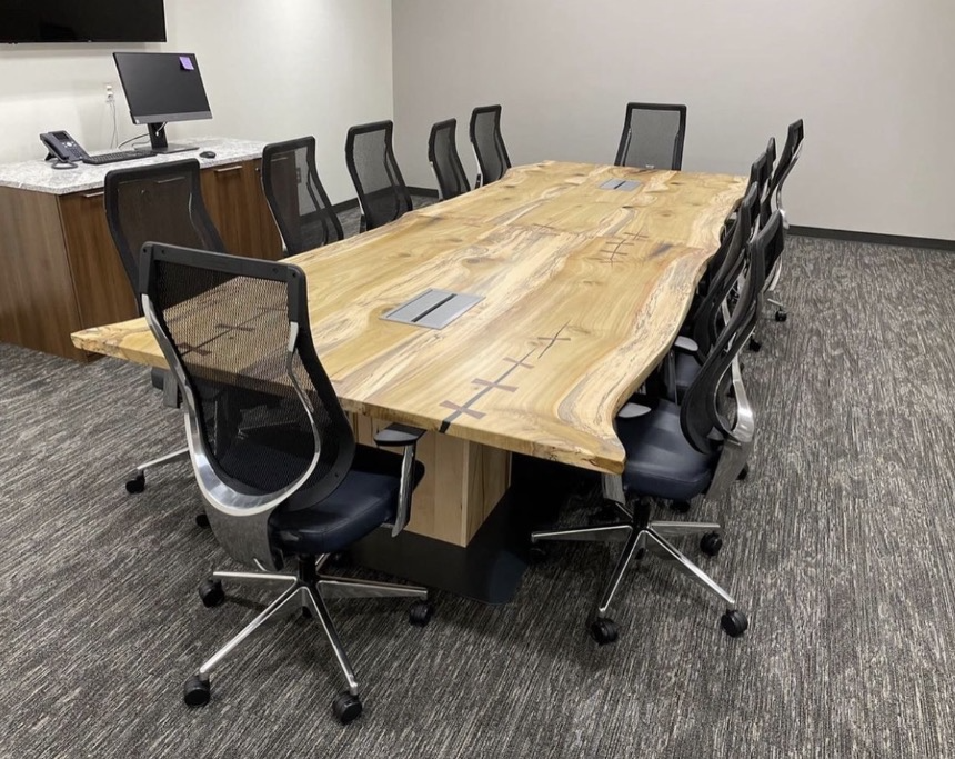 Live Edge Slab Table