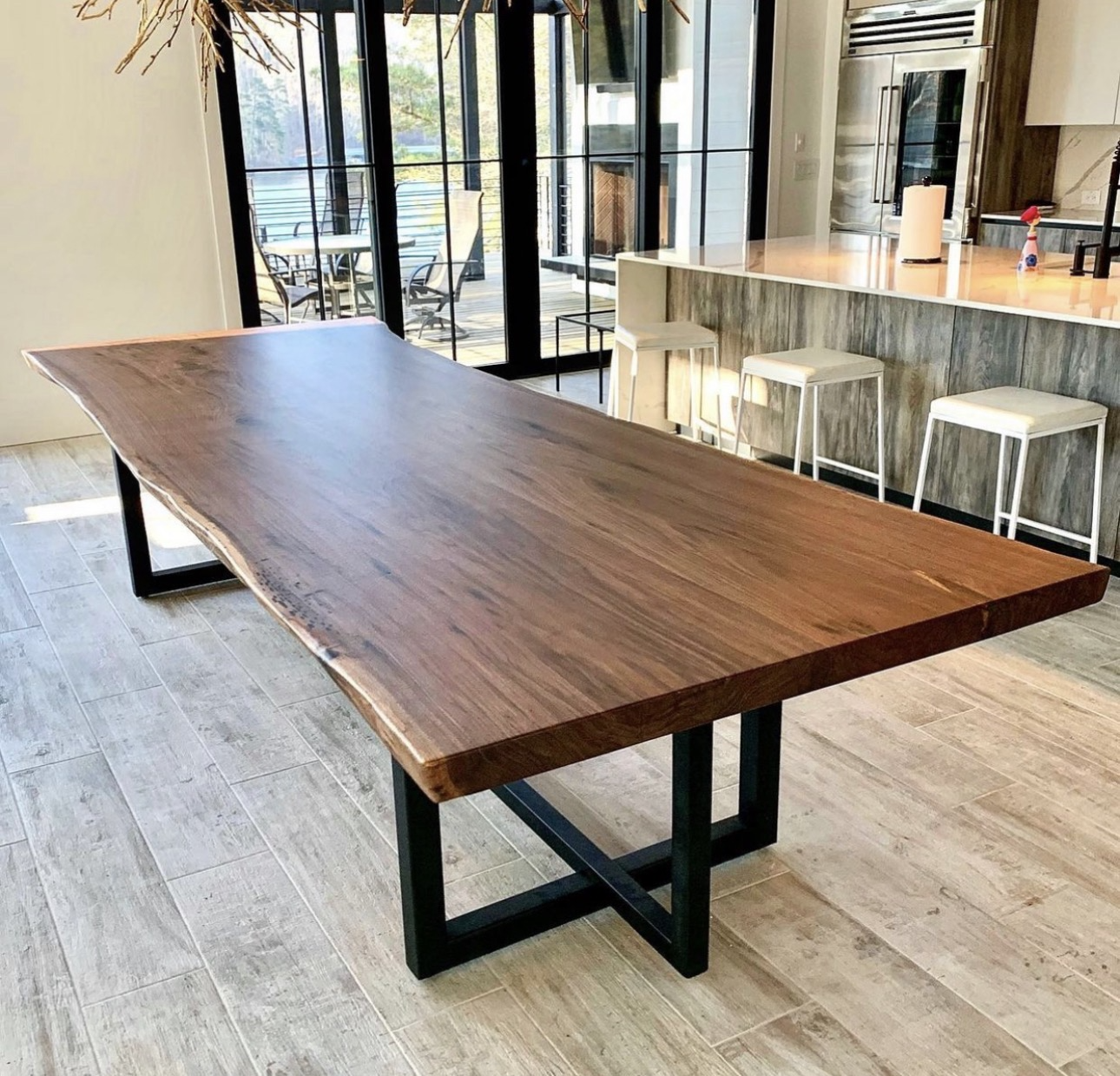 Live Edge Slab Table