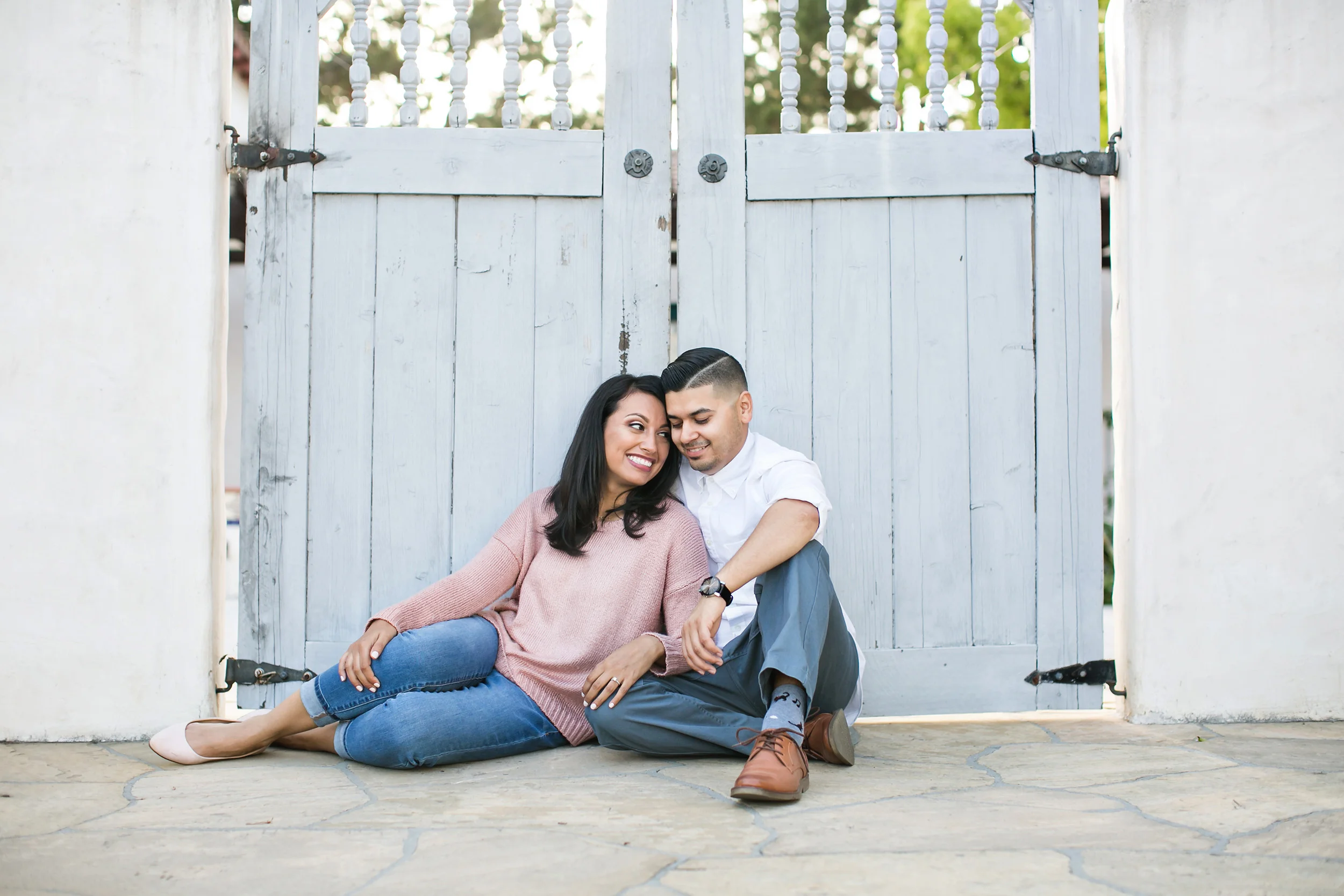 blue-wood-door-cal-state-fullerton-engagement-carrie-vines.jpg