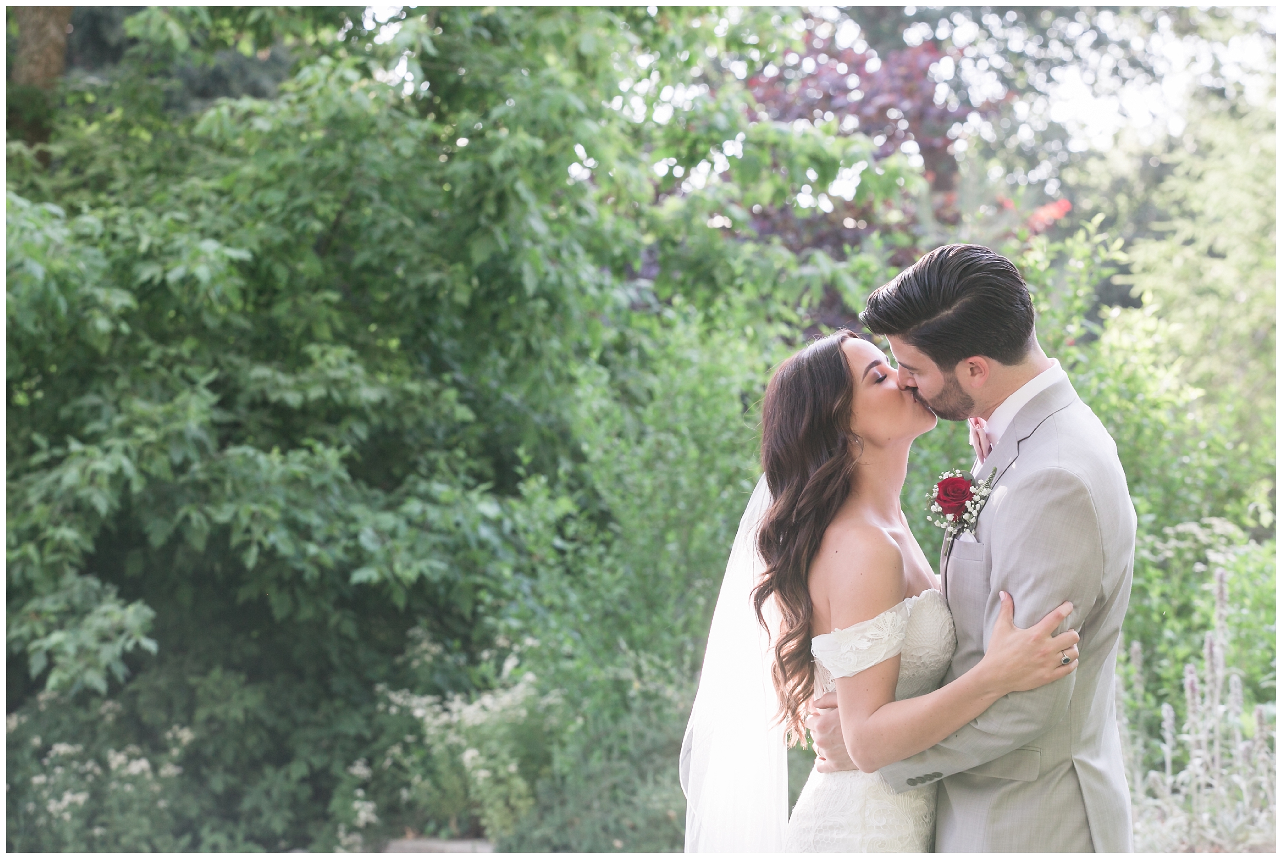 Copy of elegant homestead at wilshire ranch wedding bride groom kissing portrait carrie vines