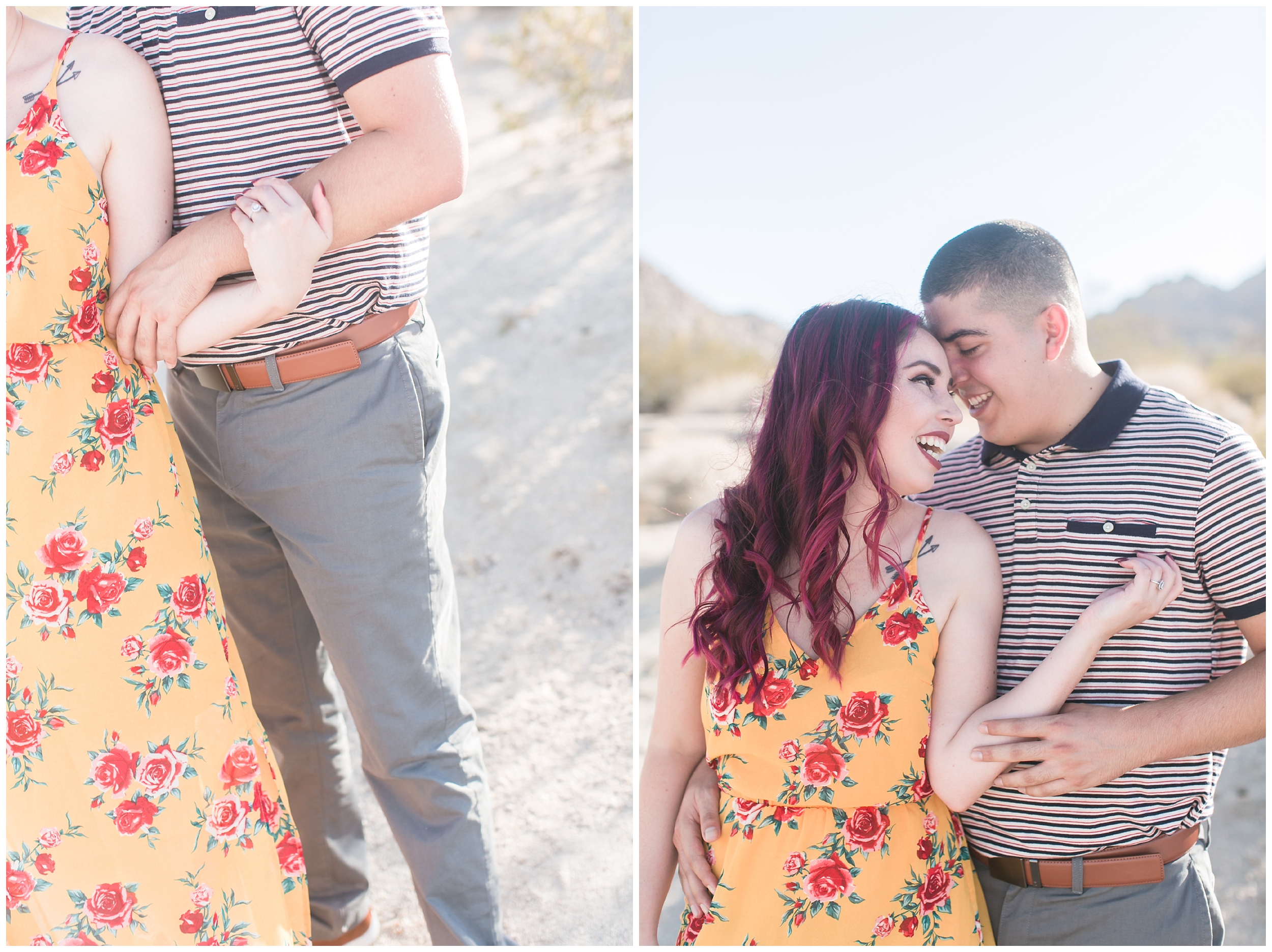 Joshua Tree Engagement Session Los Angeles Wedding Photographer Carrie Vines