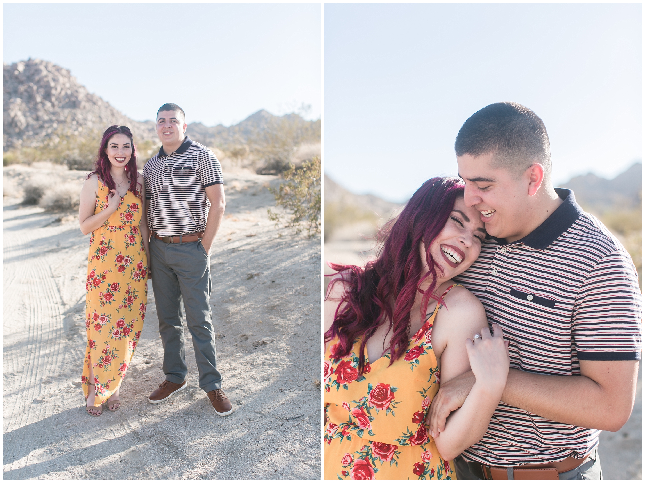 Joshua Tree Engagement Session Los Angeles Wedding Photographer Carrie Vines