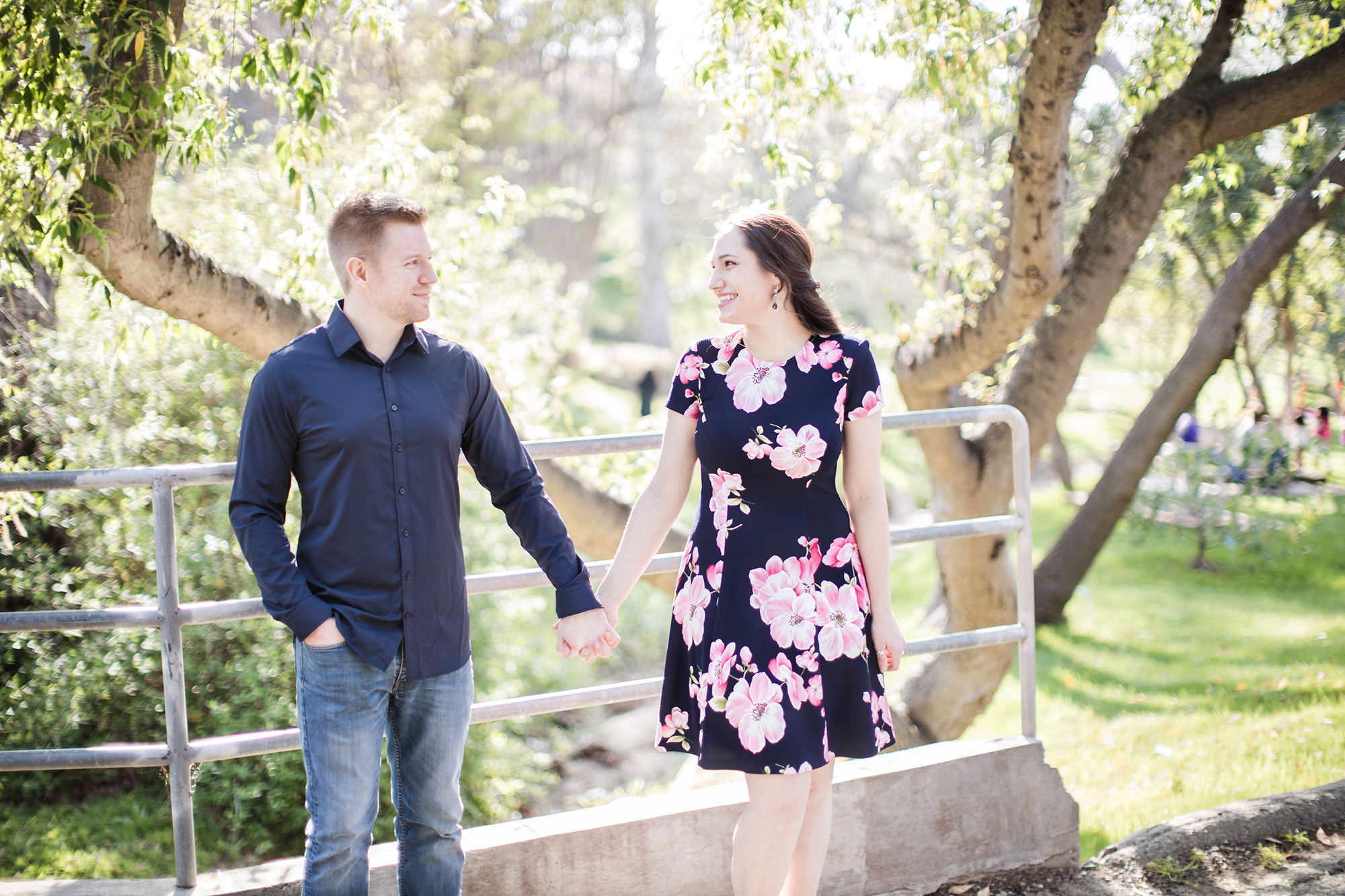 Ucr Botanic Gardens Engagement Session Carrie Vines Photography
