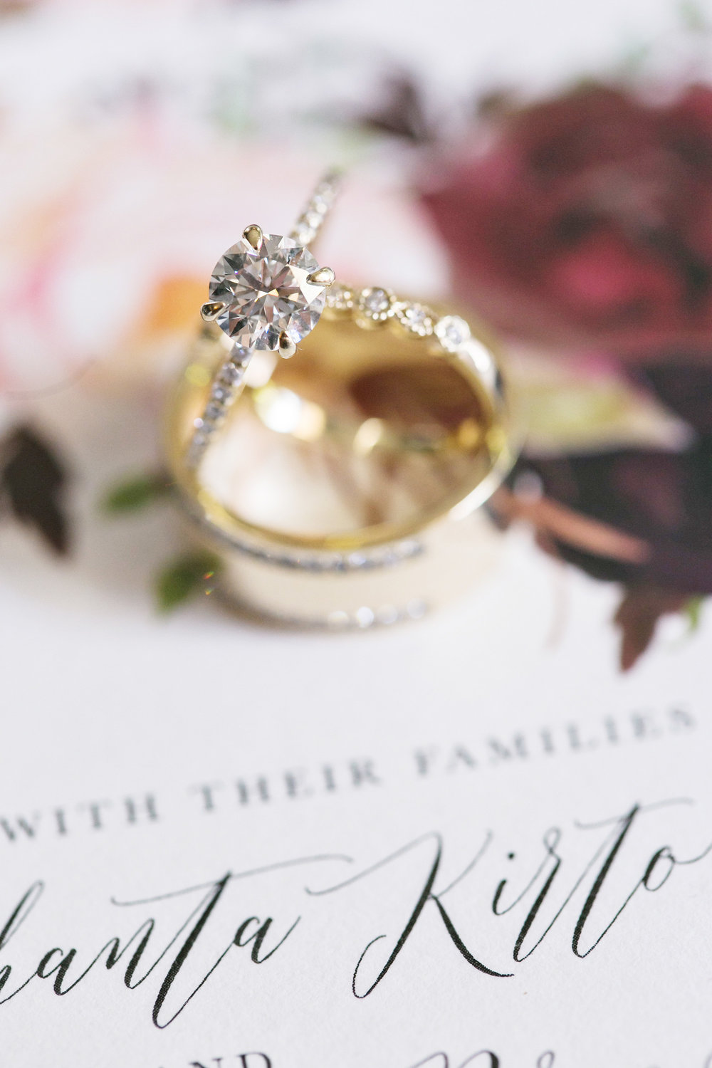 Glamorous Jewel Tone Christmas House Wedding Carrie Vines Photography