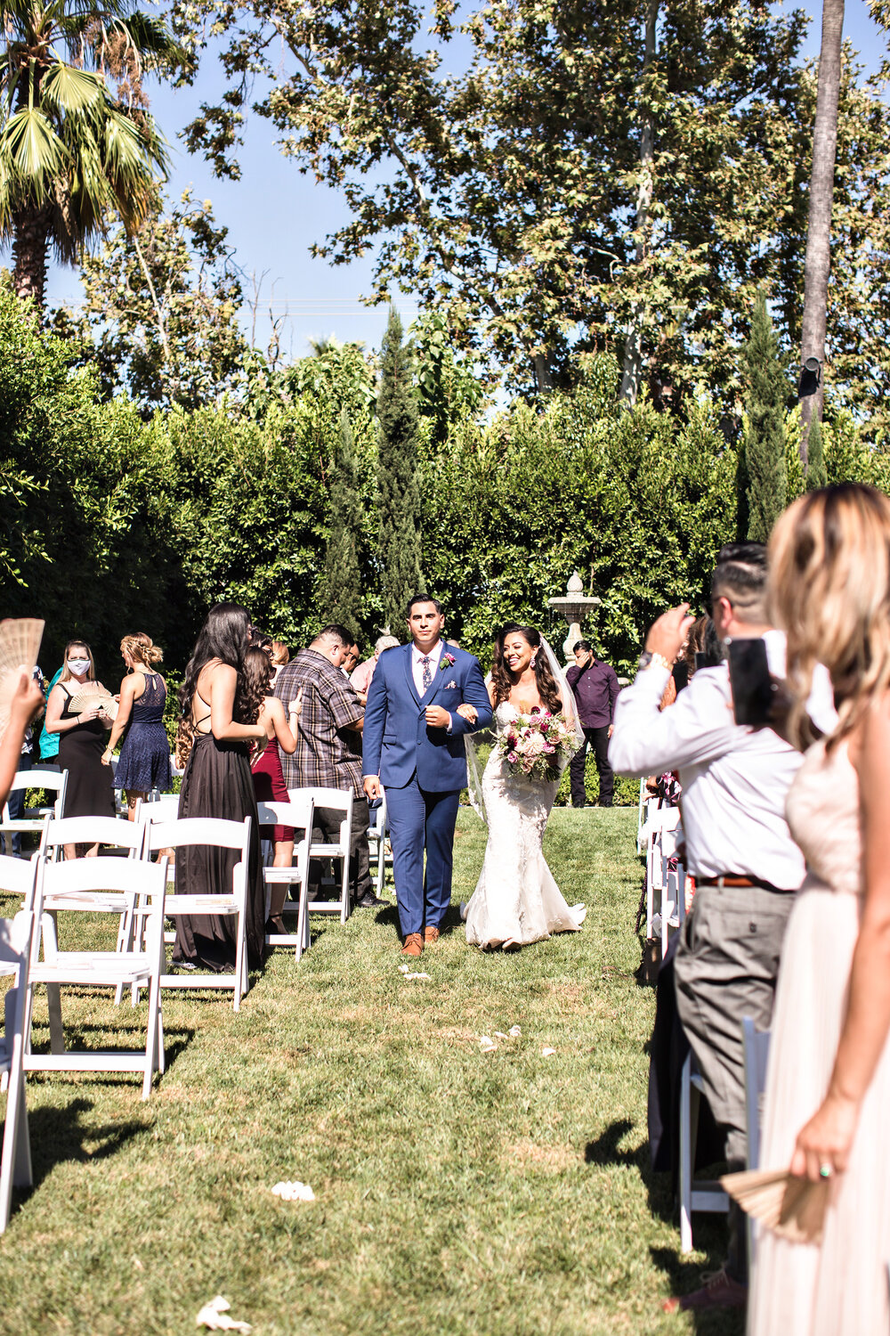 Romantic Summer Christmas House Wedding Carrie Vines