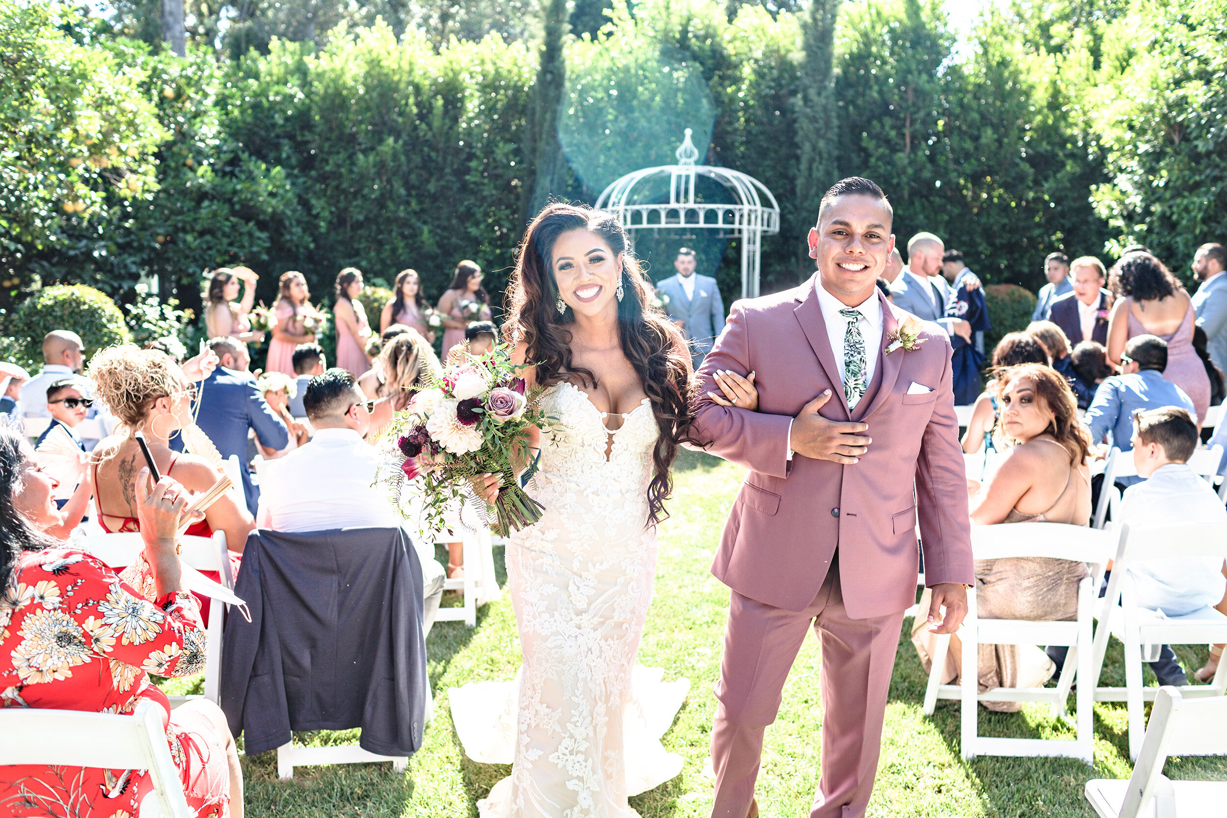 Romantic Summer Christmas House Wedding Carrie Vines