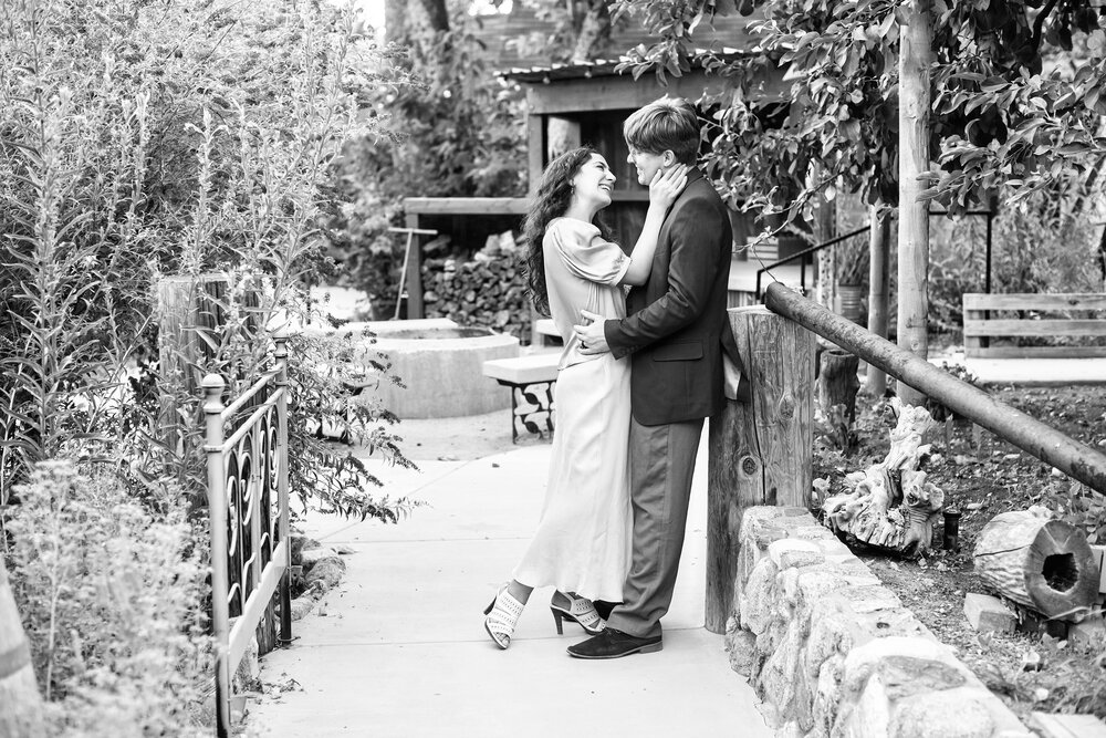 Summer Mountain Engagement Session in Oak Glen Carrie Vines