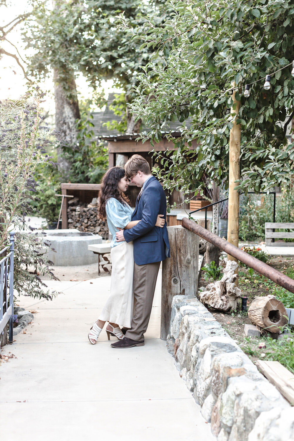 Summer Mountain Engagement Session in Oak Glen Carrie Vines