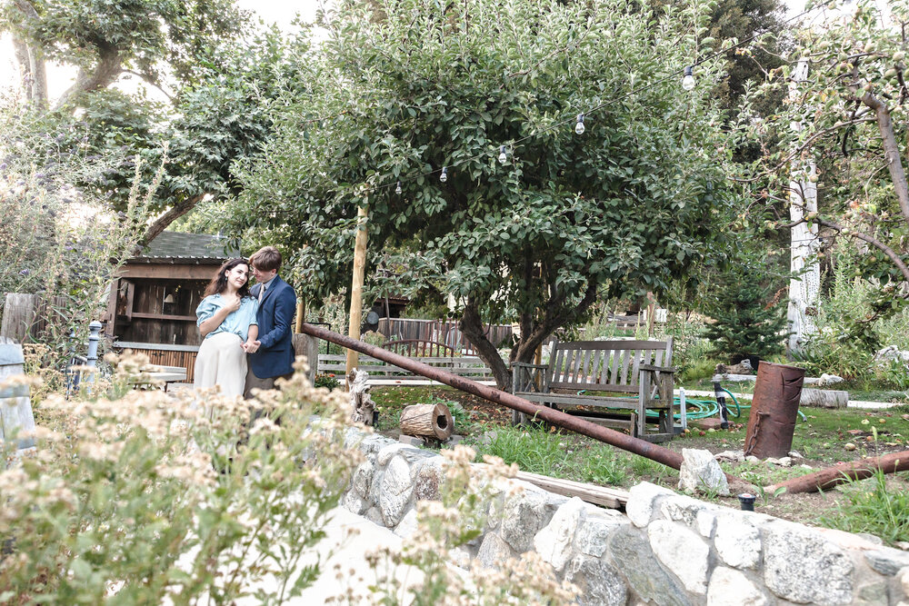 Summer Mountain Engagement Session in Oak Glen Carrie Vines