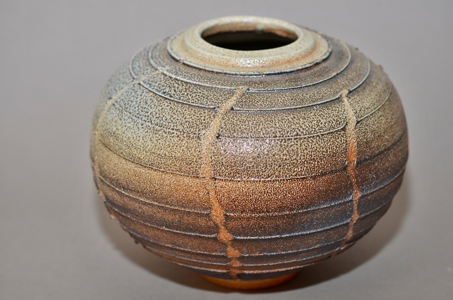 Soda Ash Fired Vase