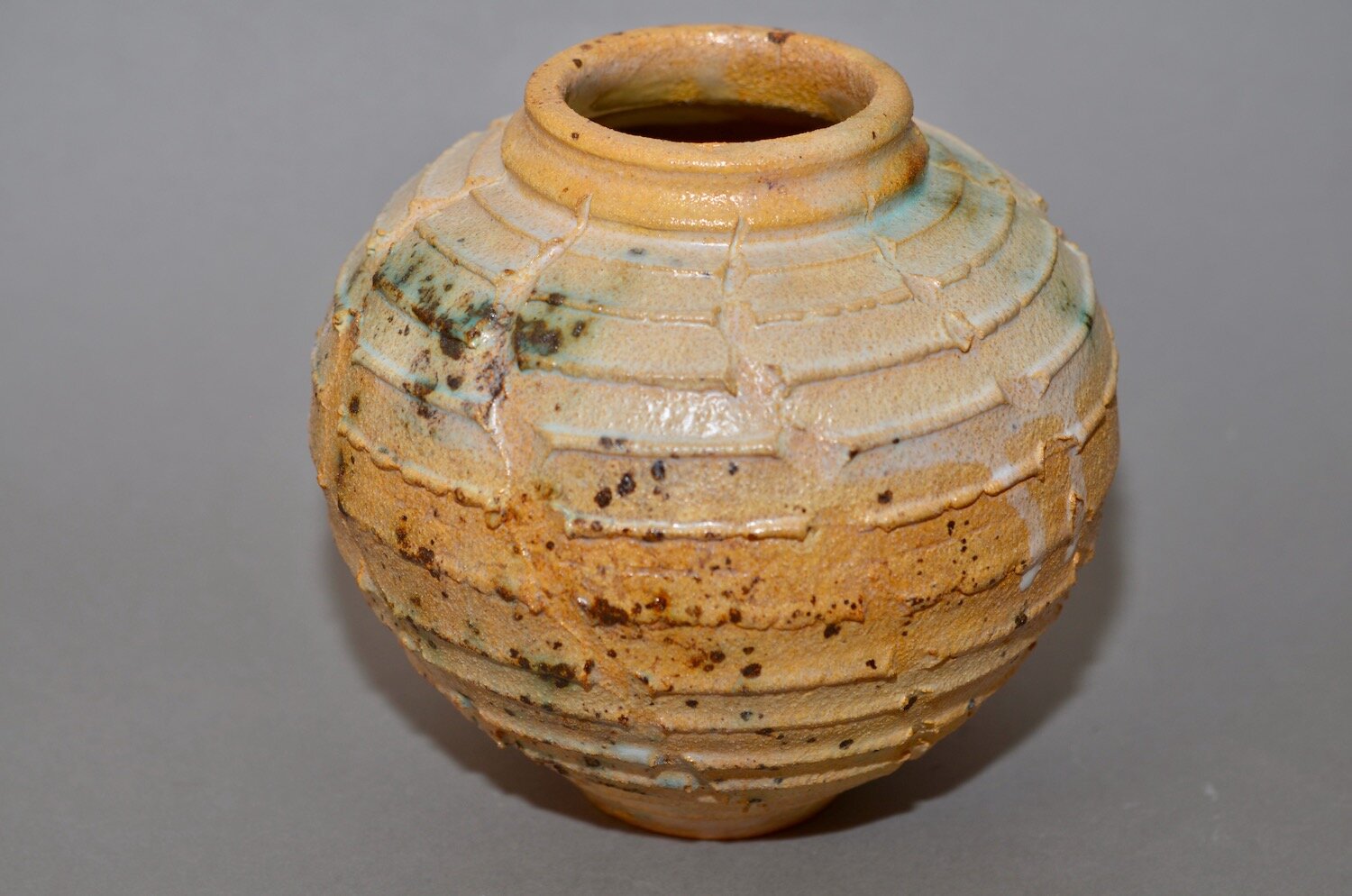 Soda Ash and Glazed Vase