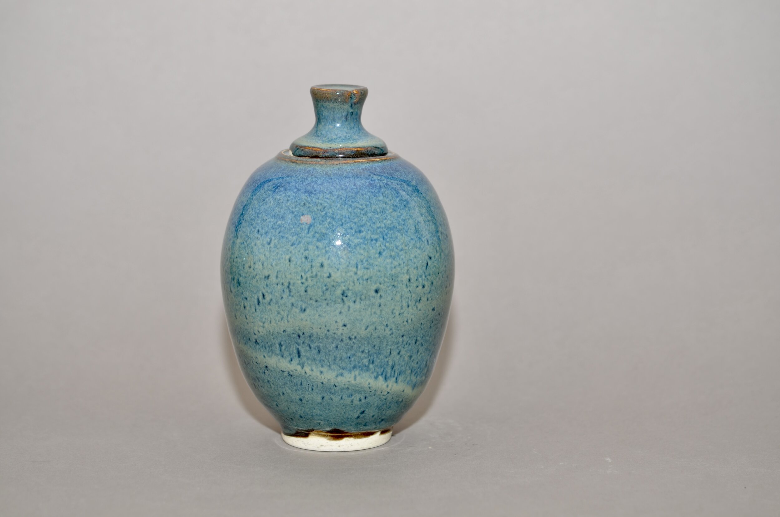 Floating blue jar/urn
