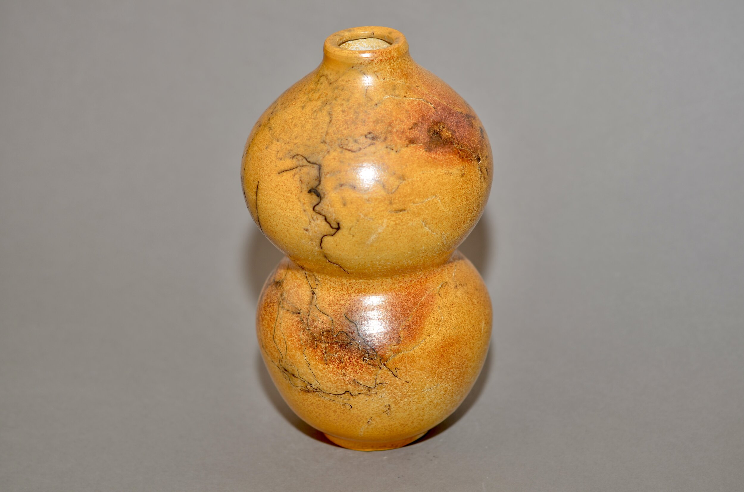 Horsehair decorated vase