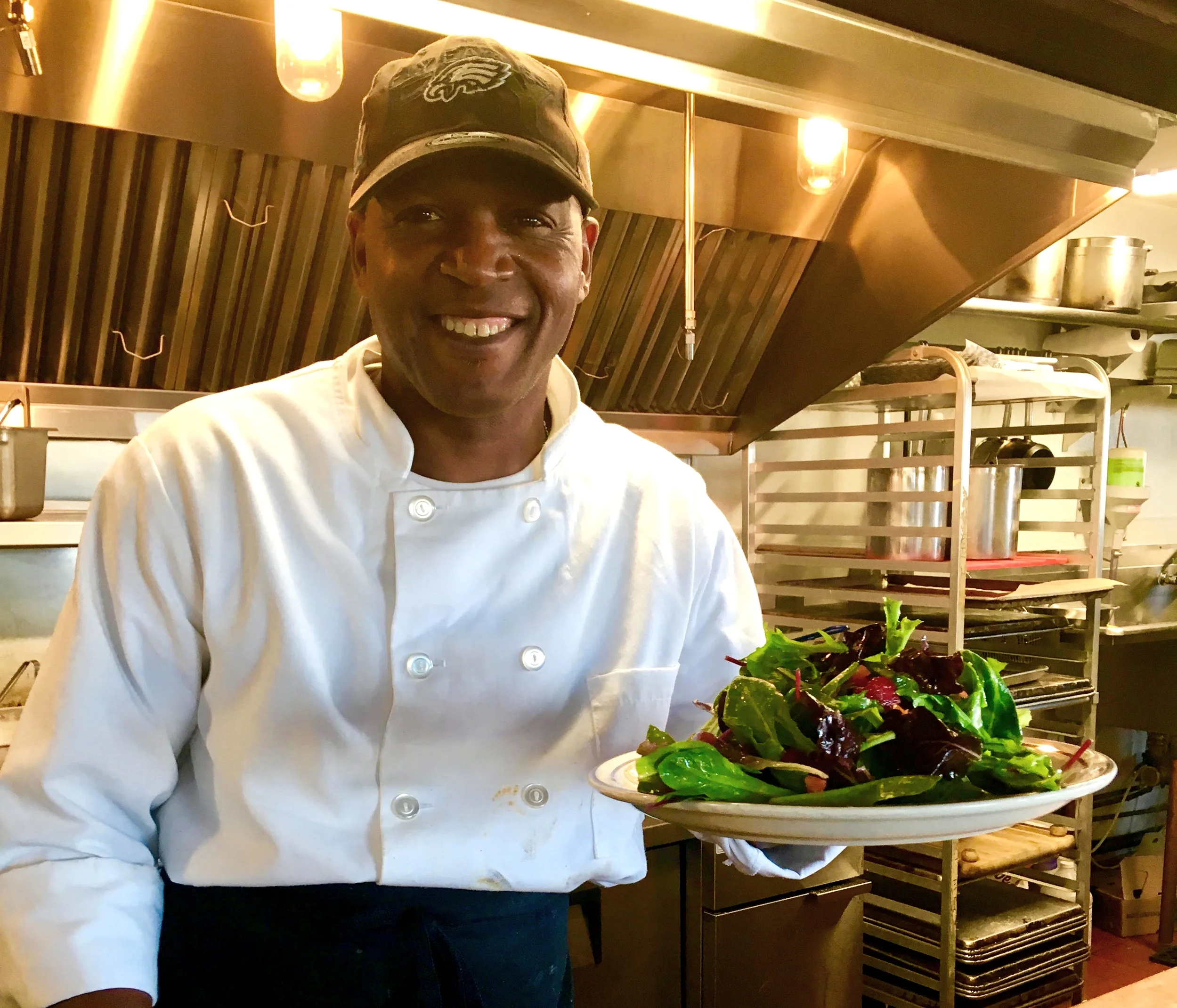 Chef Stevie in the house!