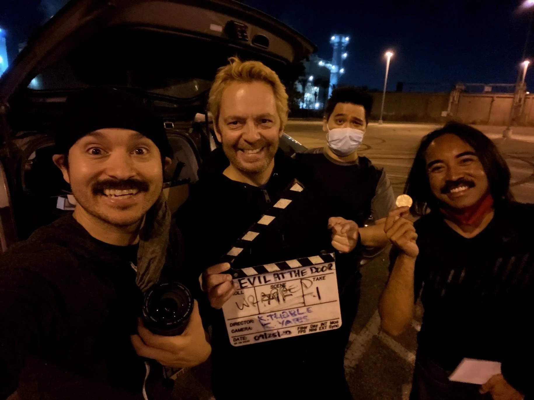 It's a wrap! Evil At The Door