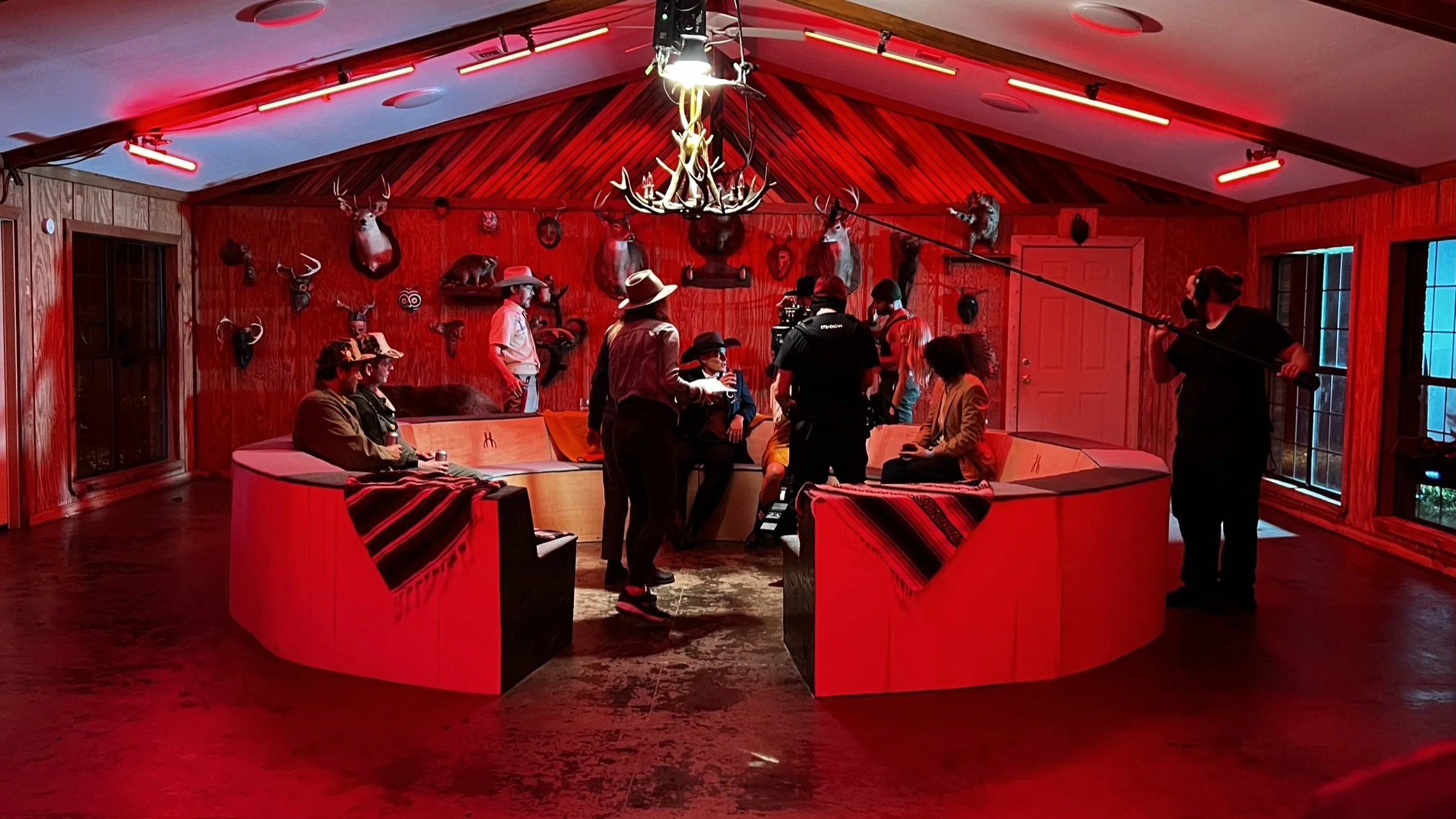 On the set of Hunt Club, in Wiggins, MS.