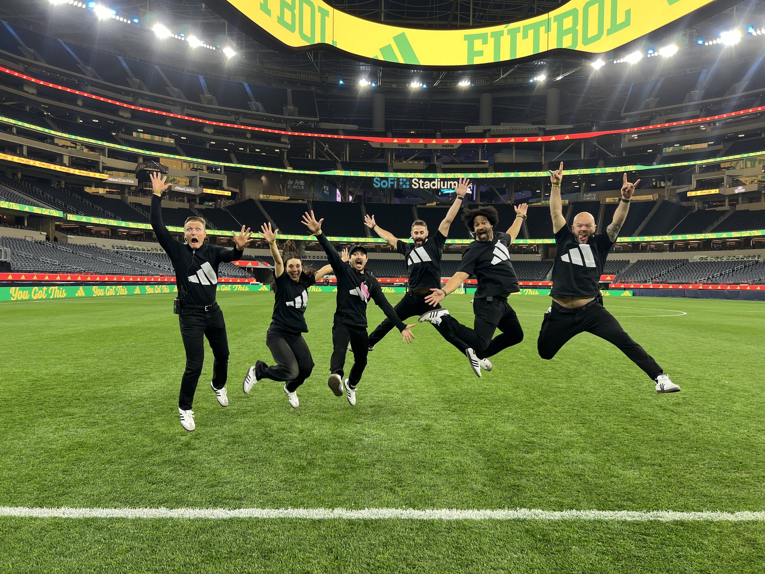 Wrapping some work with the crew for Adiadas