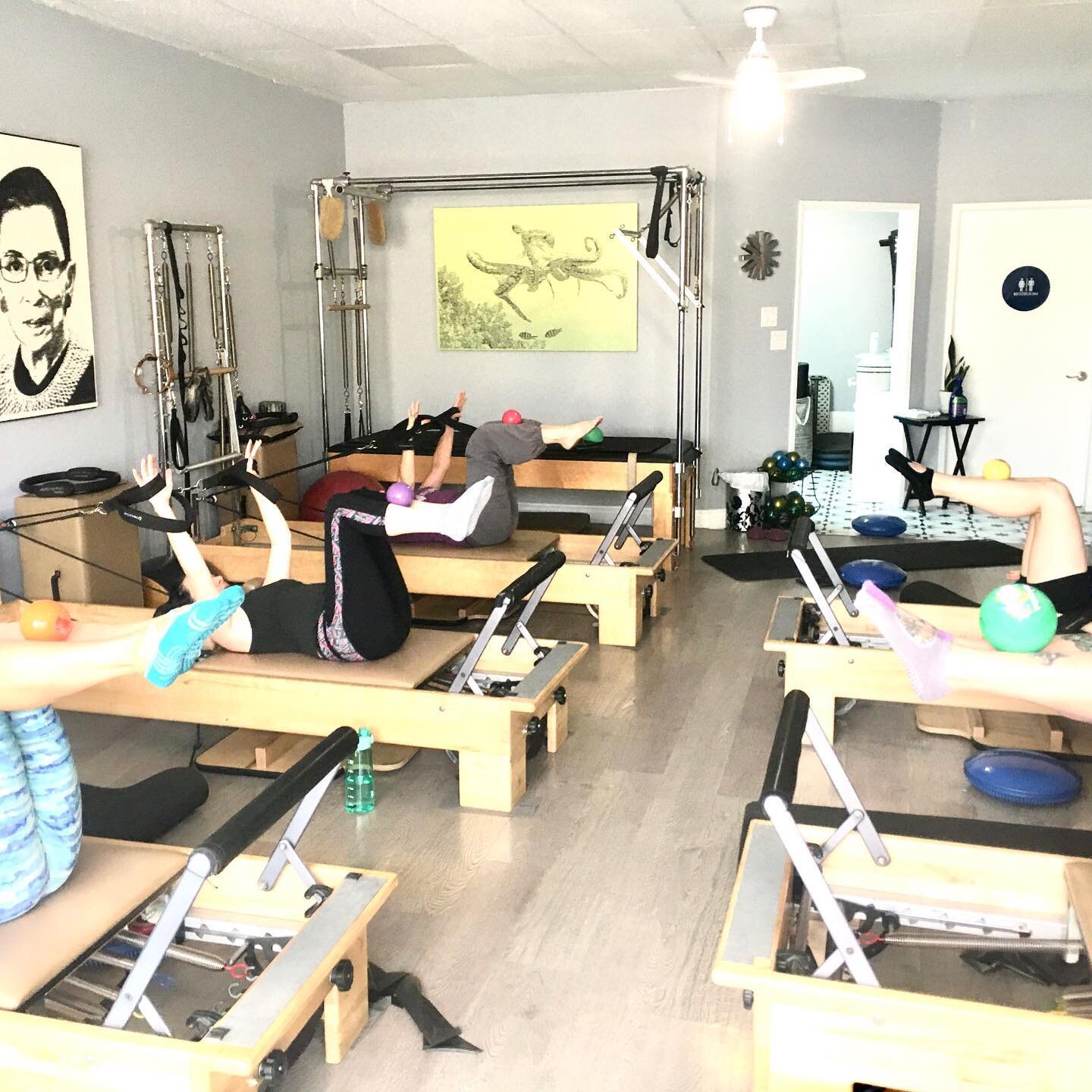 Intimate Pilates reformer classes with max 5 of students. Classes:  Mixed Level, Old Woman (or Gents) Springs Gentle Focused, Lunchtime Pilates, Intermediate/Advanced and Jack Rabbit Jumpboard. Intro specials available. Link for pricing and schedule 