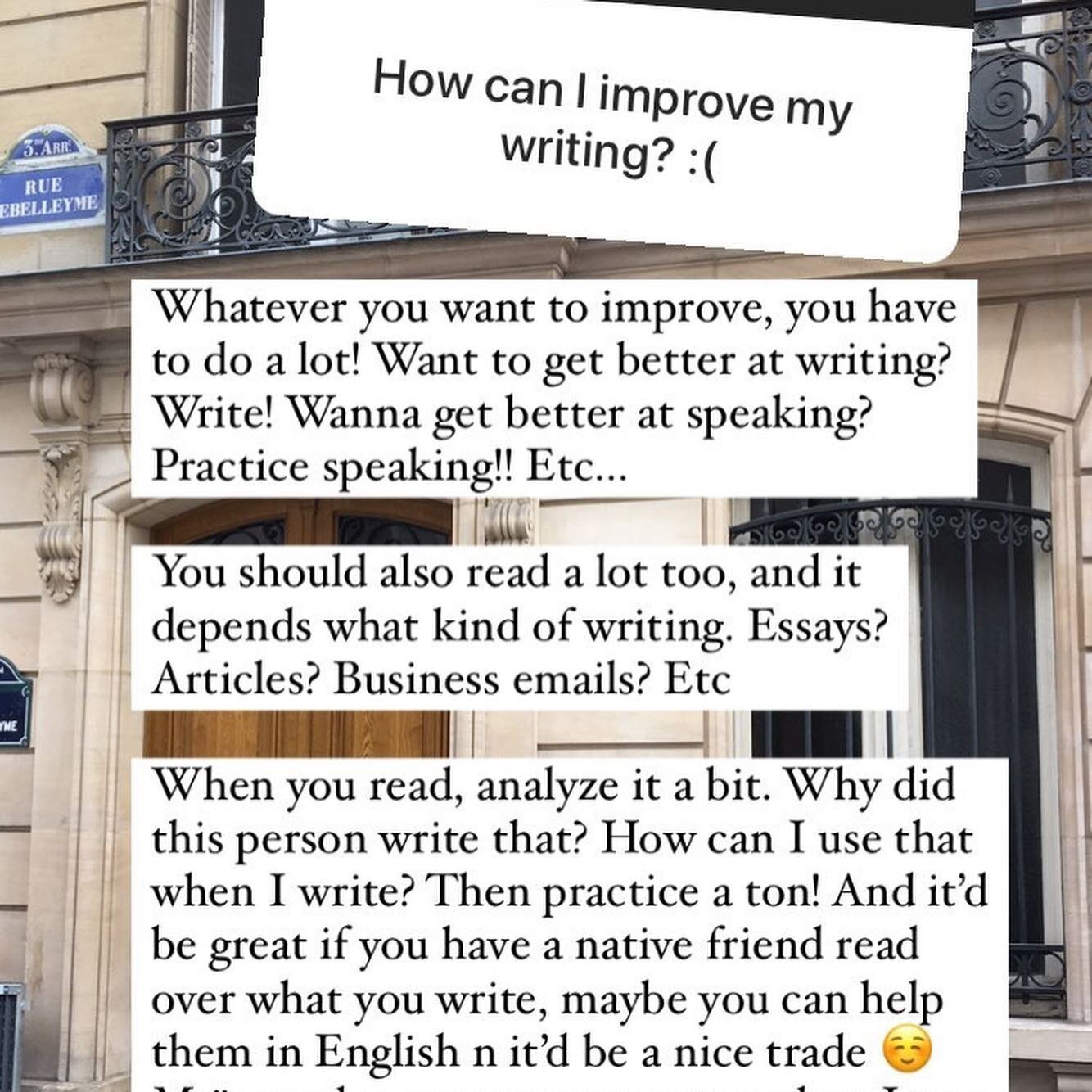 We do a French Friday Q&amp;A every Friday!  It usually takes us all weekend to finish answering your questions though 😅
.
Feel free to ask us anything either in French or English 😎
.
Here are some of our favs from this week!
.
Also, a lot of our a