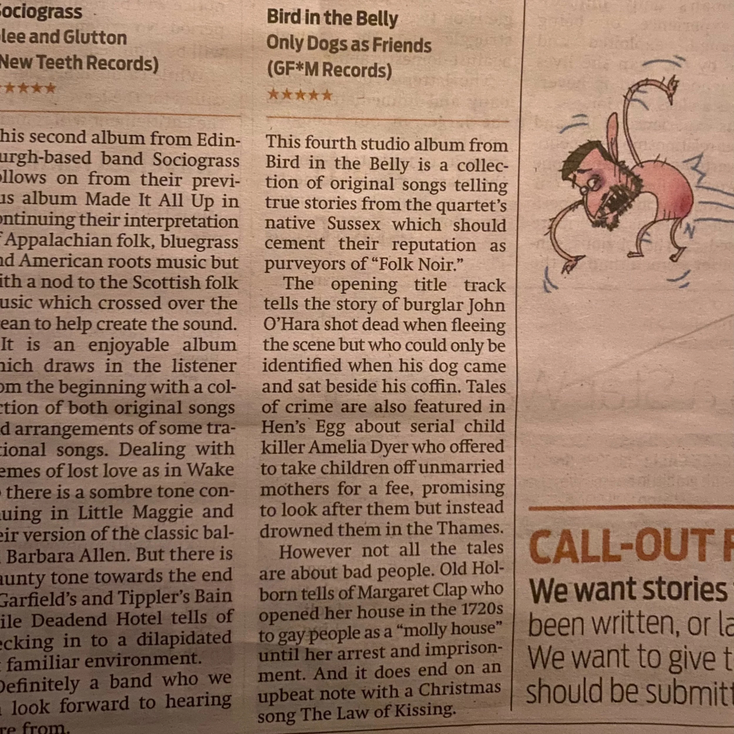 Thank you @themorningstaronline for the 5 stars and write up! Album is out so so soon, pre-order in the link in our bio