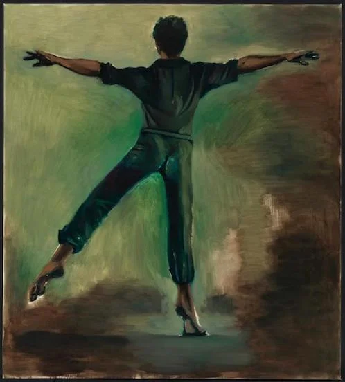 "Interstellar" Lynette Yiadom-Boakye 2012 Oil on canvas 200 x 180 cm 