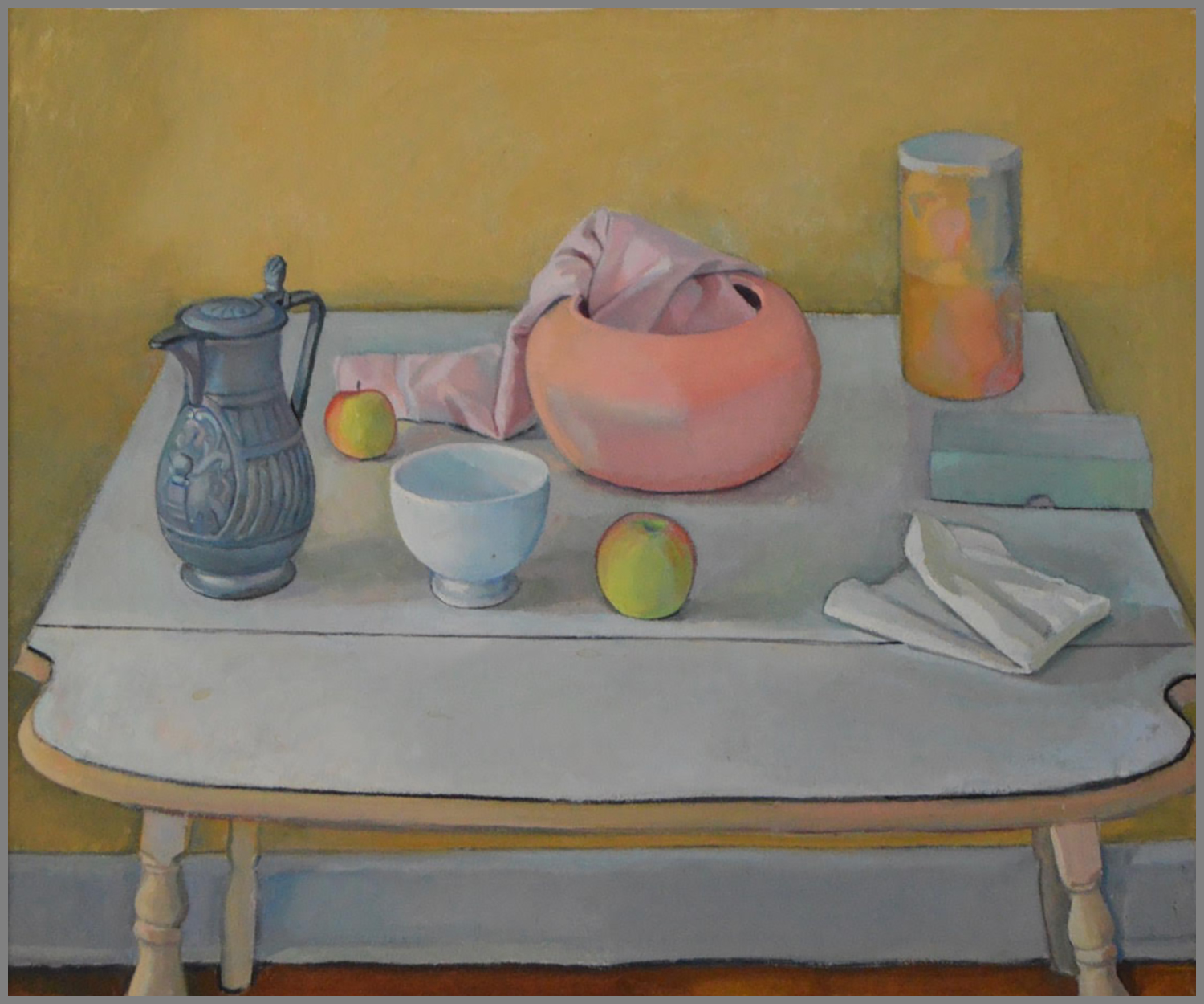  Still Life with Ceramic Bowl, oil/canvas, 20 x 24 inches 