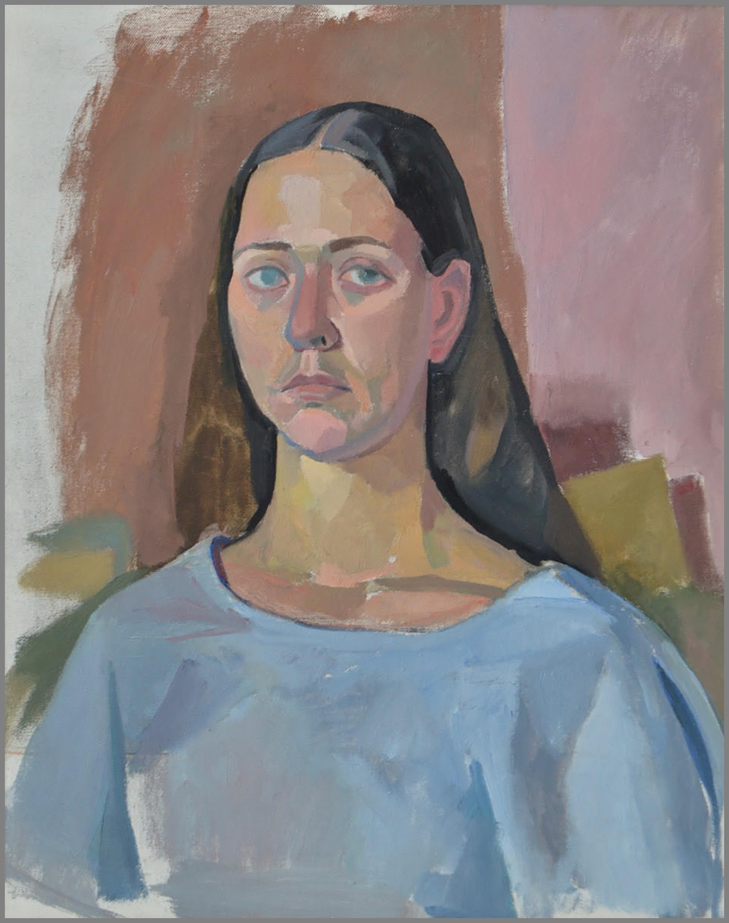  Portrait of Charlotte, oil/canvas, 20 x 16 inches 