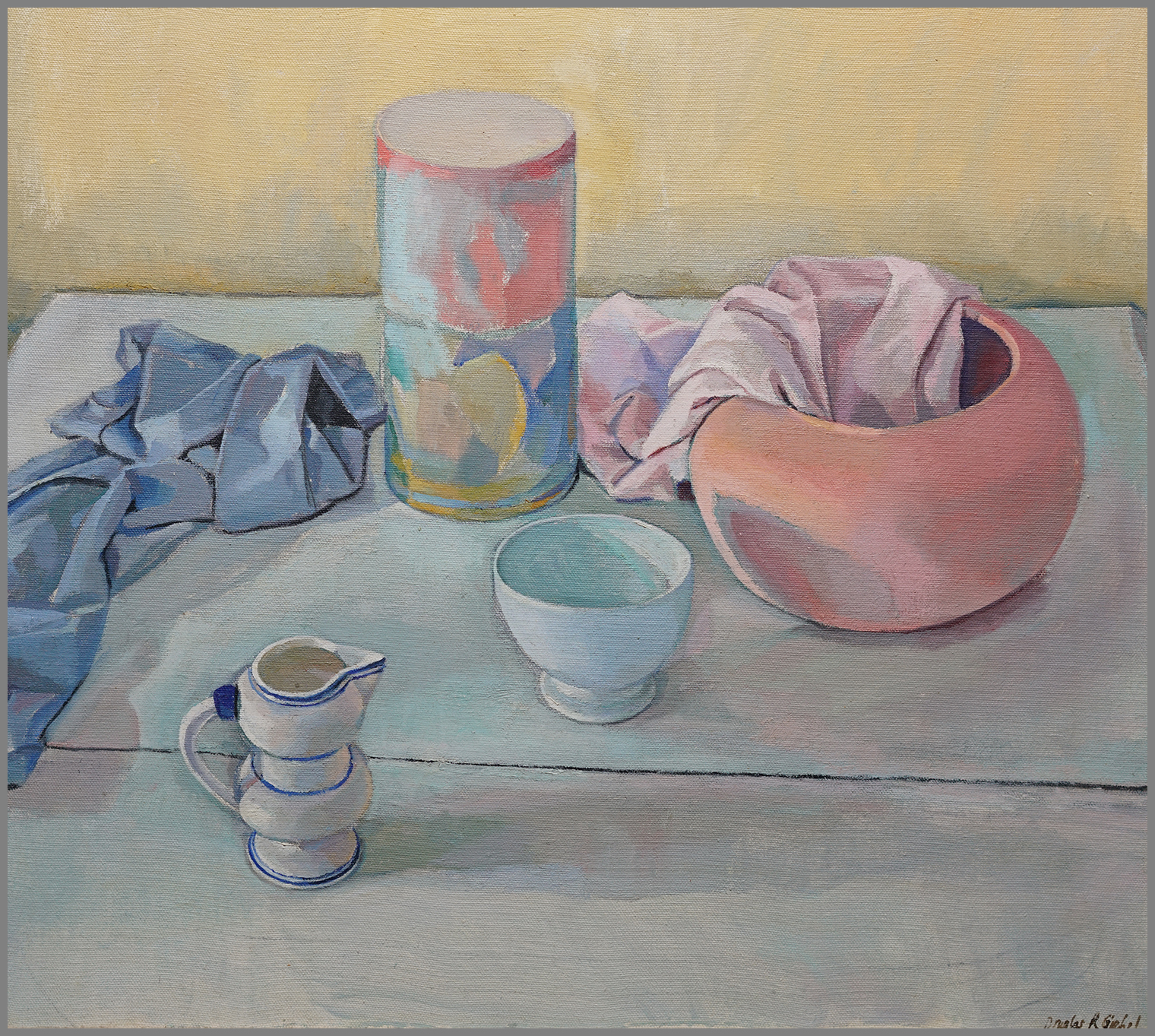  Still Life with White Pitcher, oil/canvas, 18 x 20 inches 