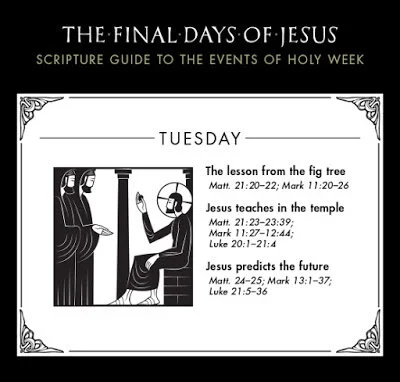 The Final Days of Jesus: Tuesday
