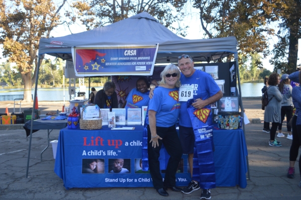Beth Lambdin at the Superhero Run