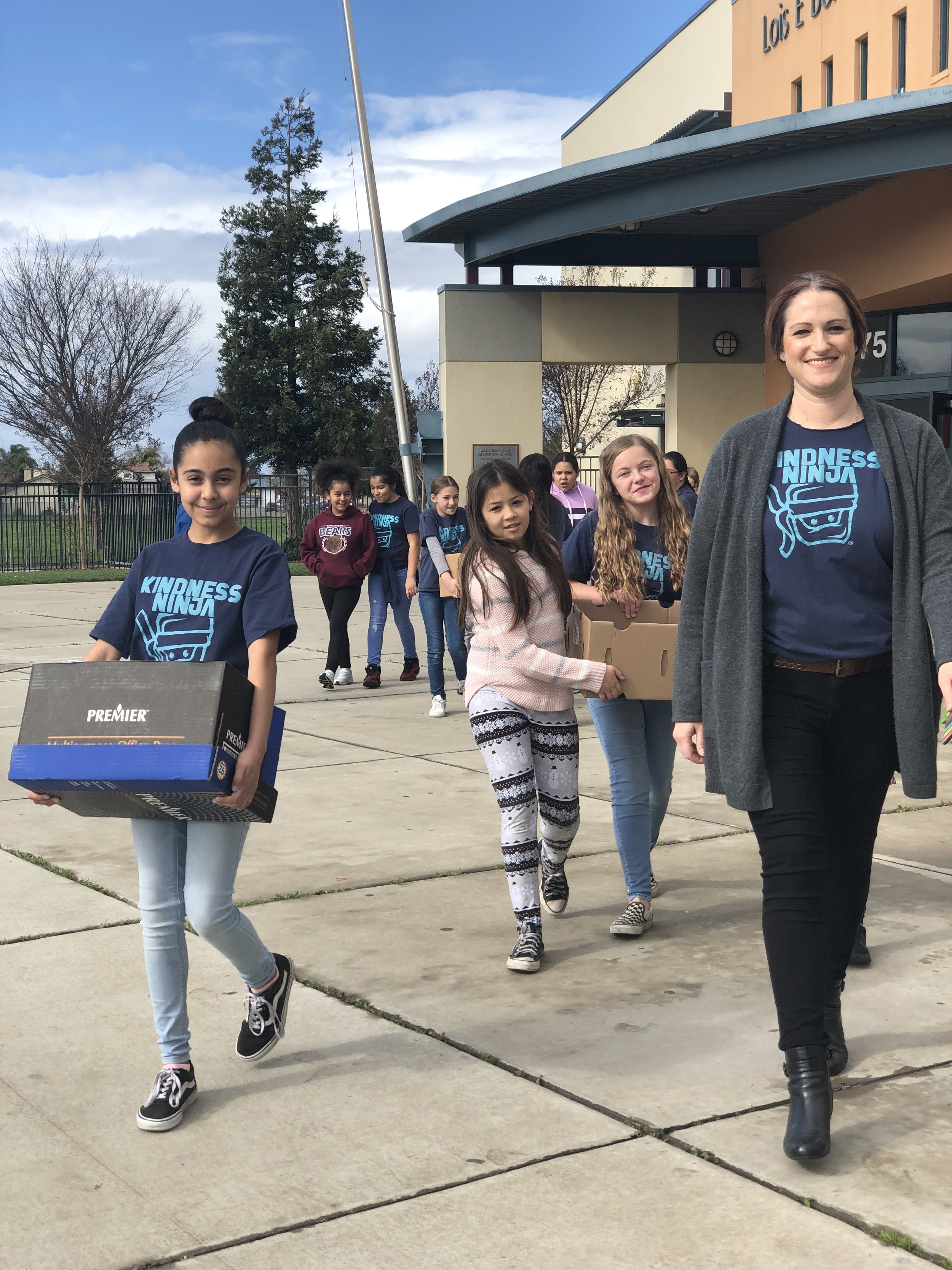 Loading coffee with the Borchardt Kindness Crew