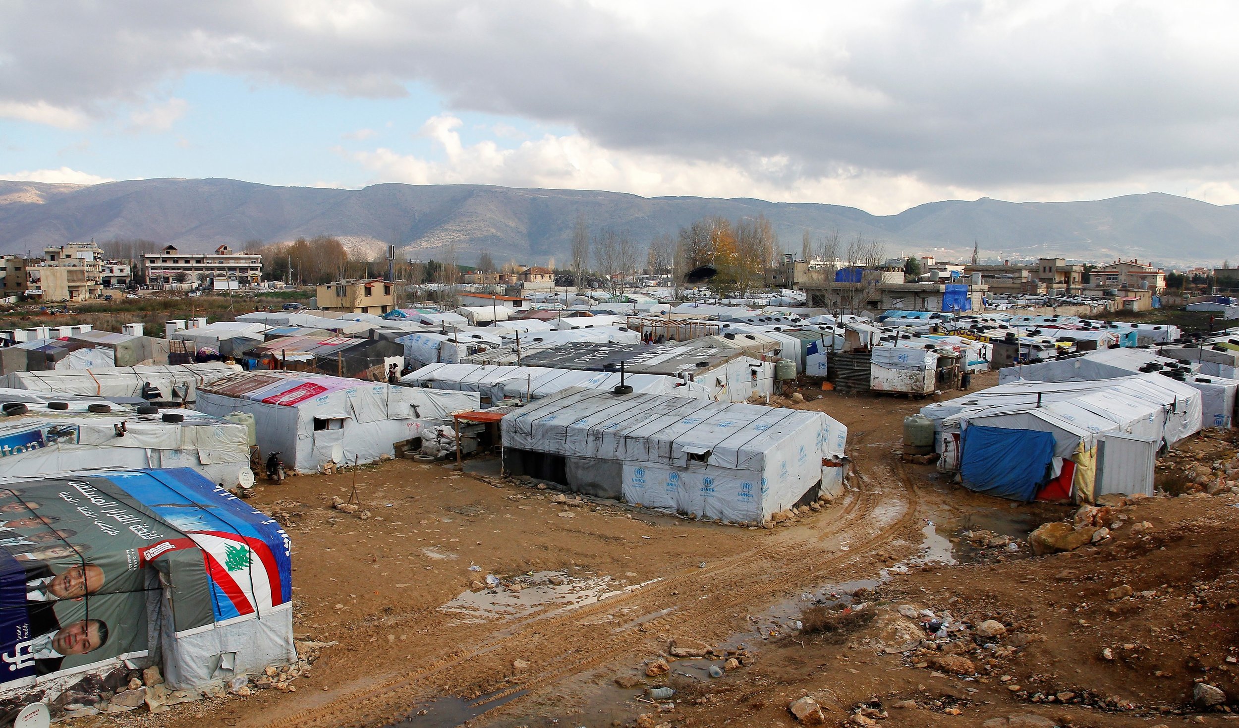 The settlement in Beqaa Valley
